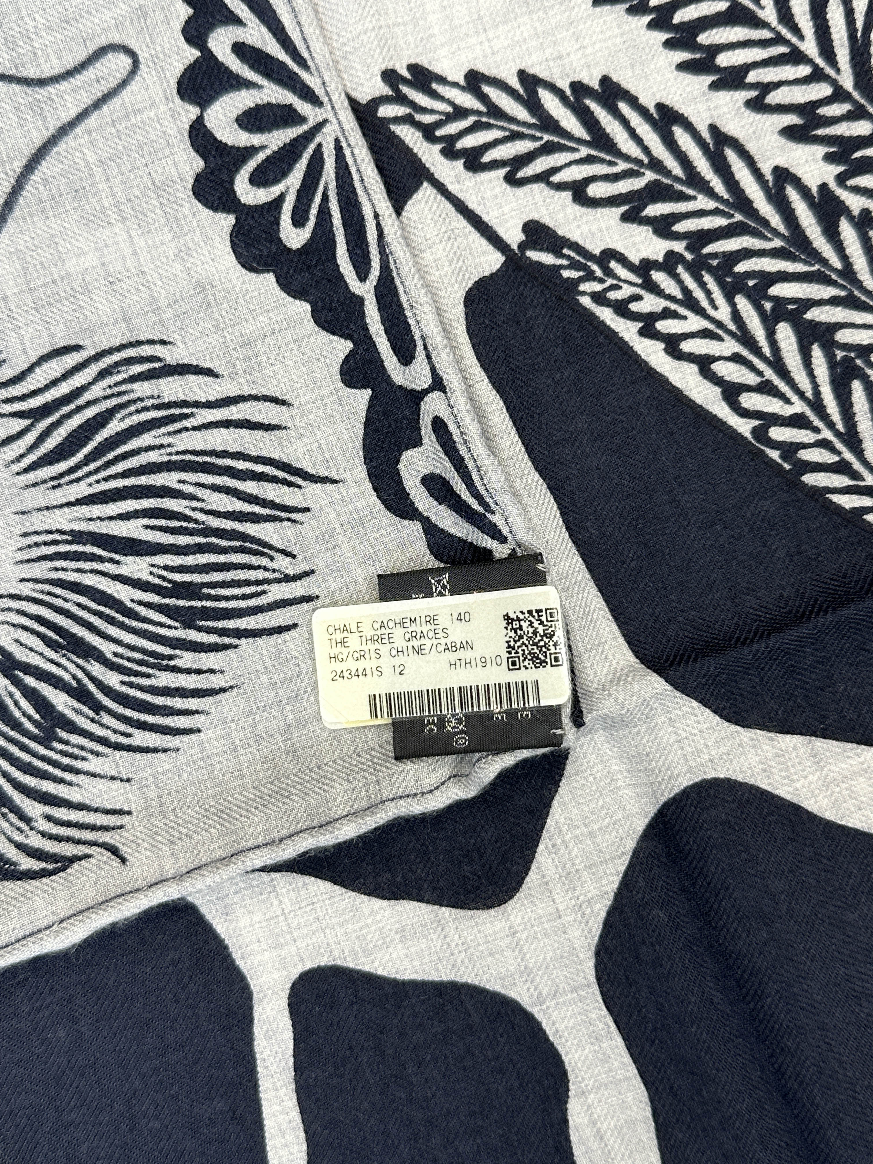 Hermès The Three Graces Cashmere Silk 140