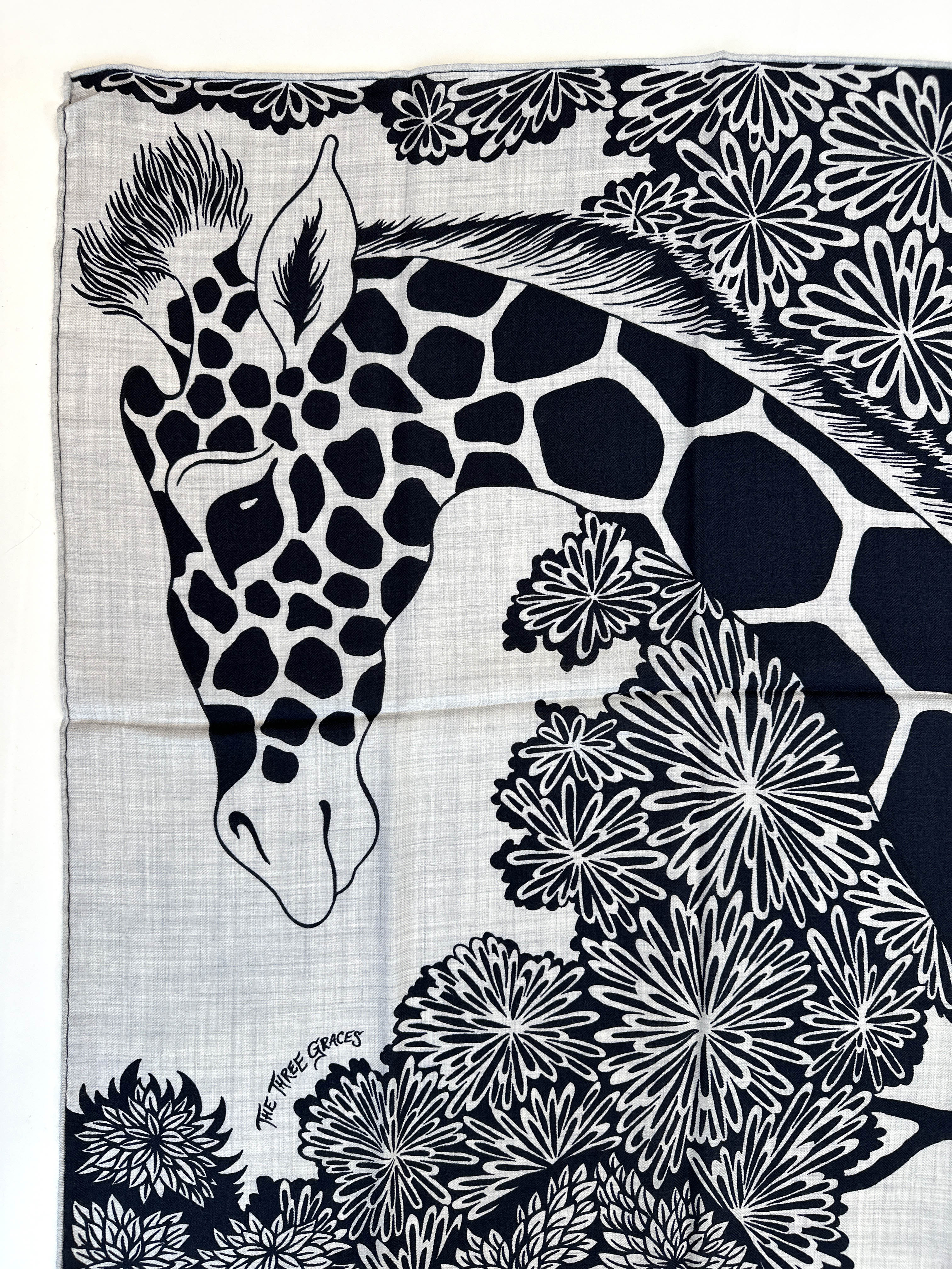 Hermès The Three Graces Cashmere Silk 140