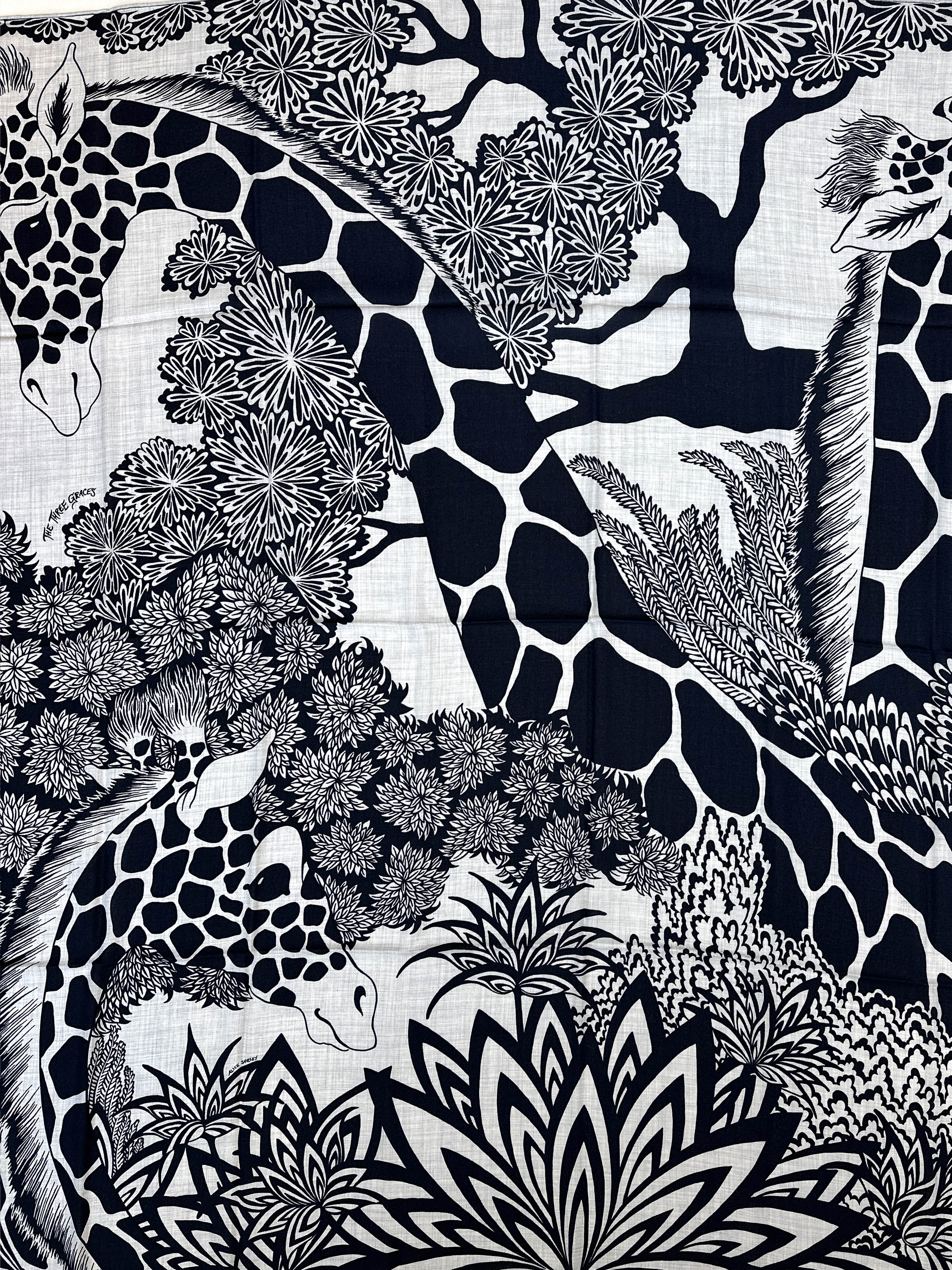 Hermès The Three Graces Cashmere Silk 140