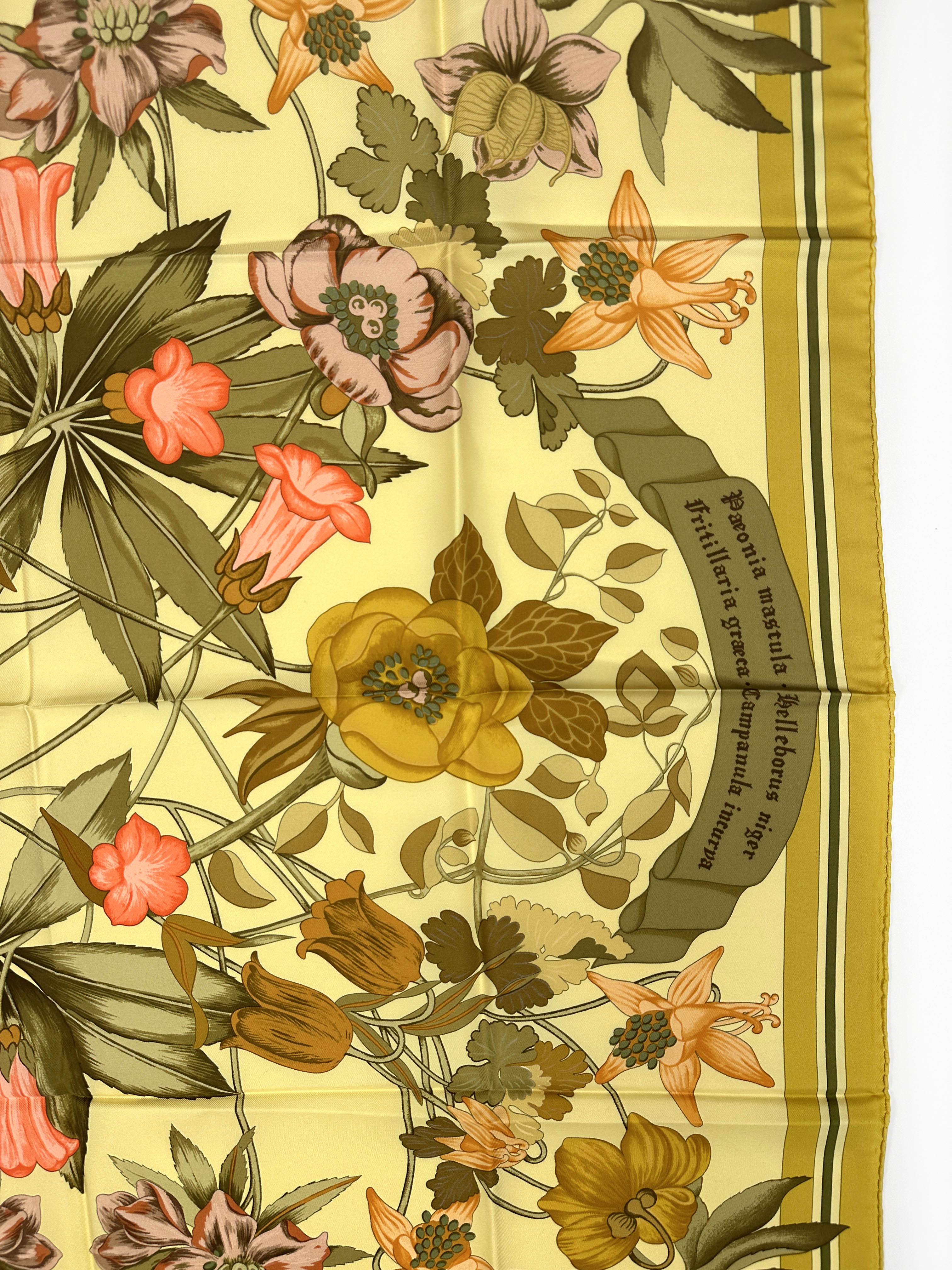 Hermès Fleurs d'Hellade 90