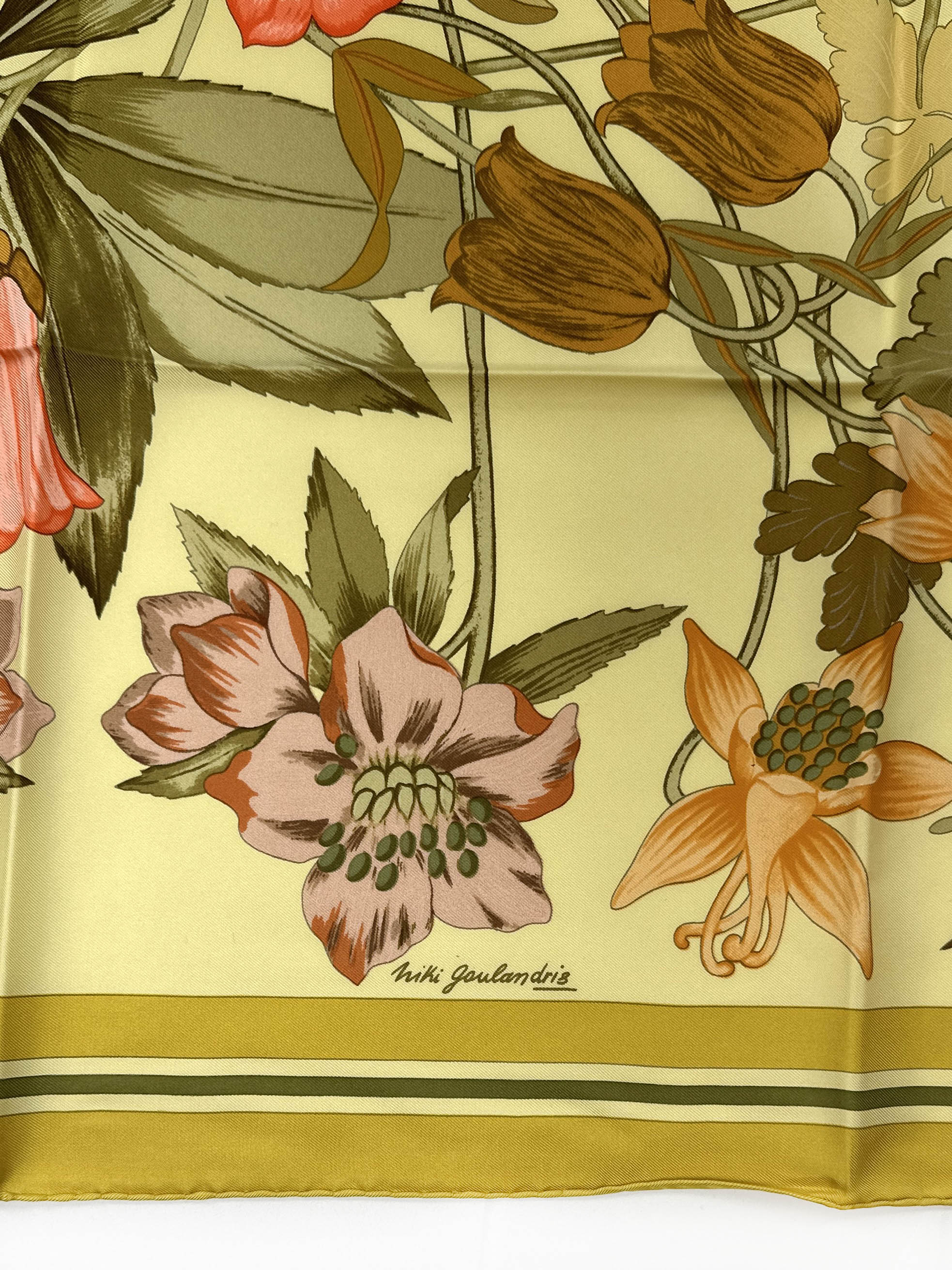 Hermès Fleurs d'Hellade 90