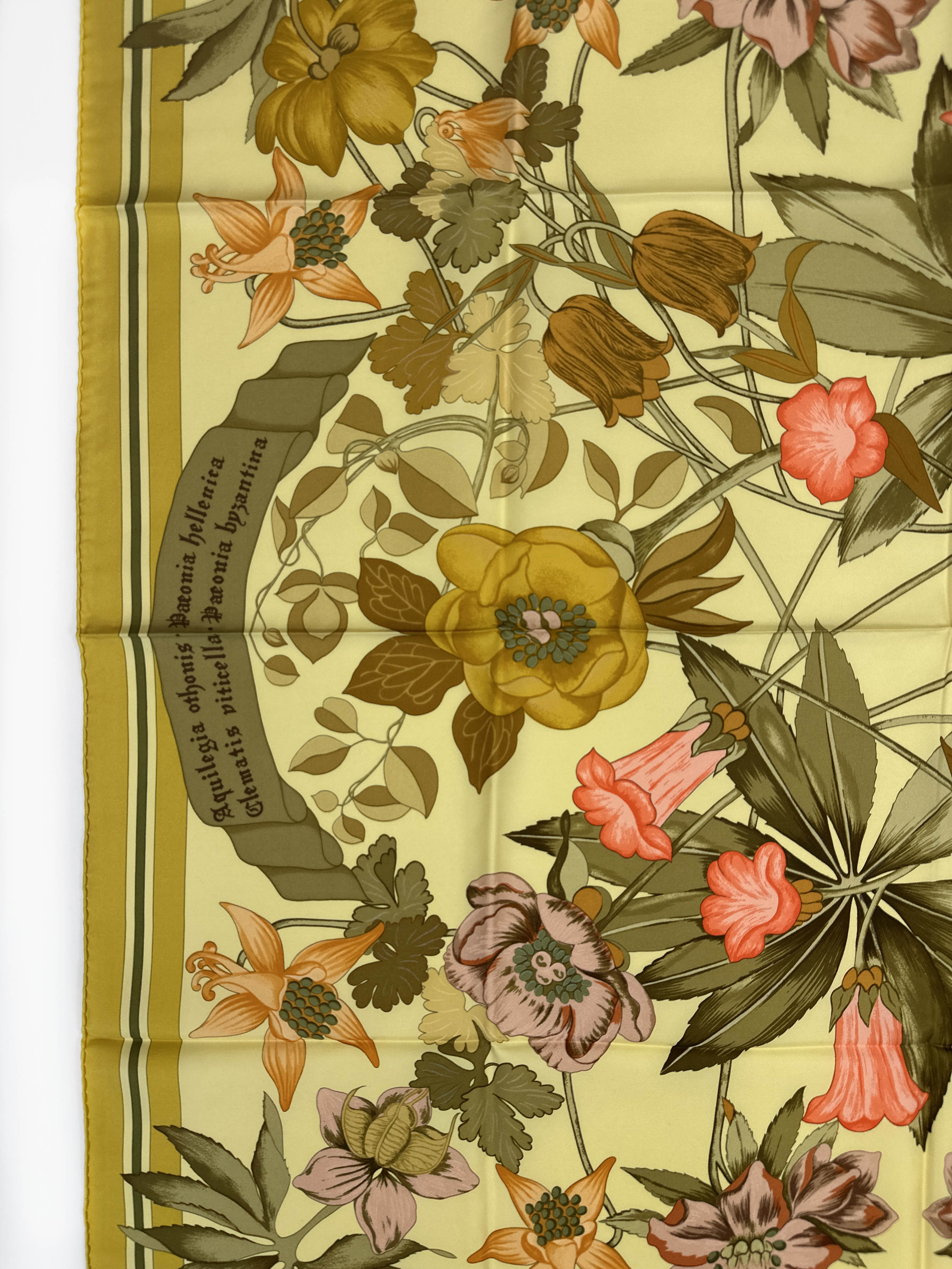 Hermès Fleurs d'Hellade 90