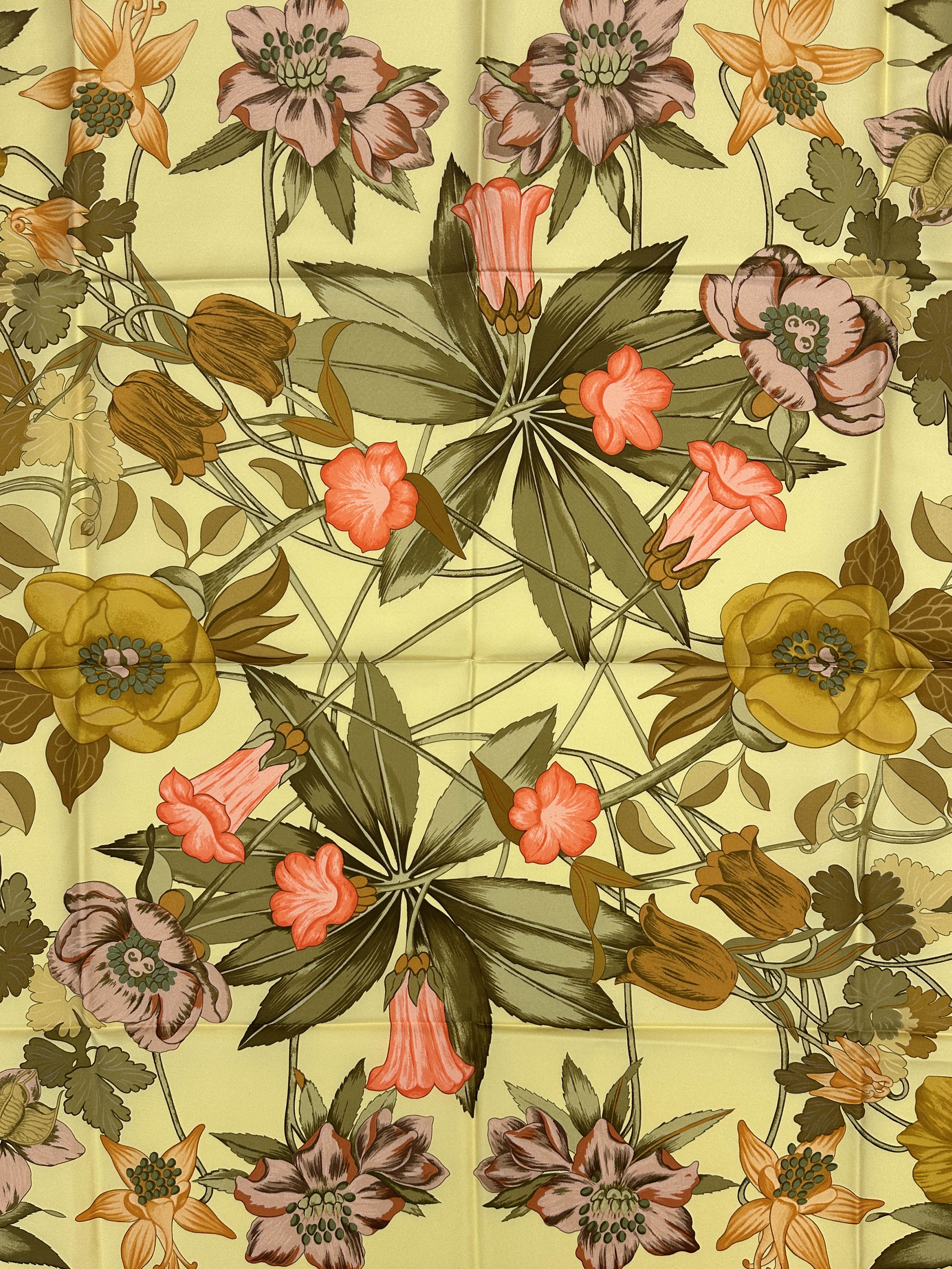 Hermès Fleurs d'Hellade 90