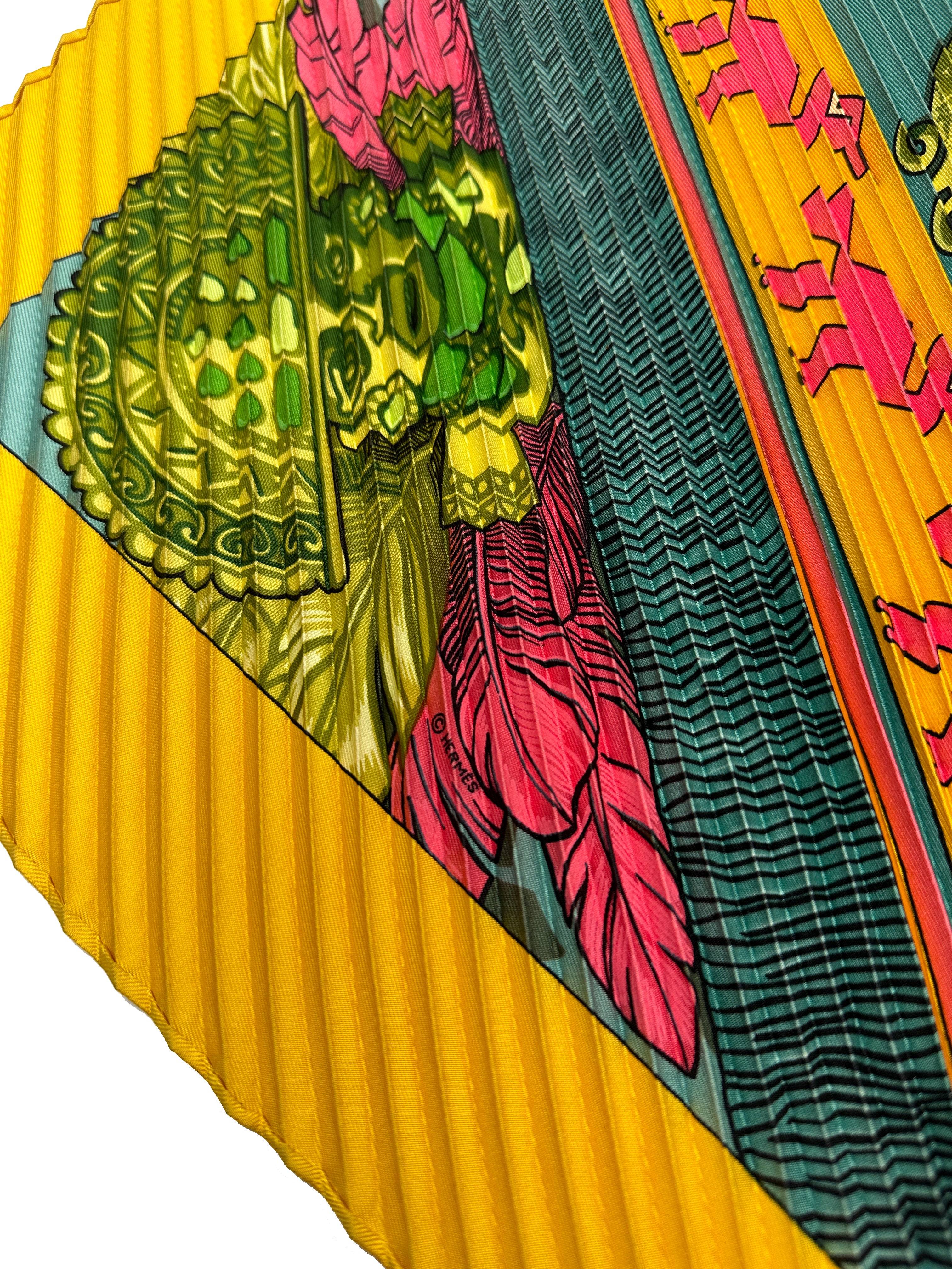 Hermès Huaca Piru II Plissé 90