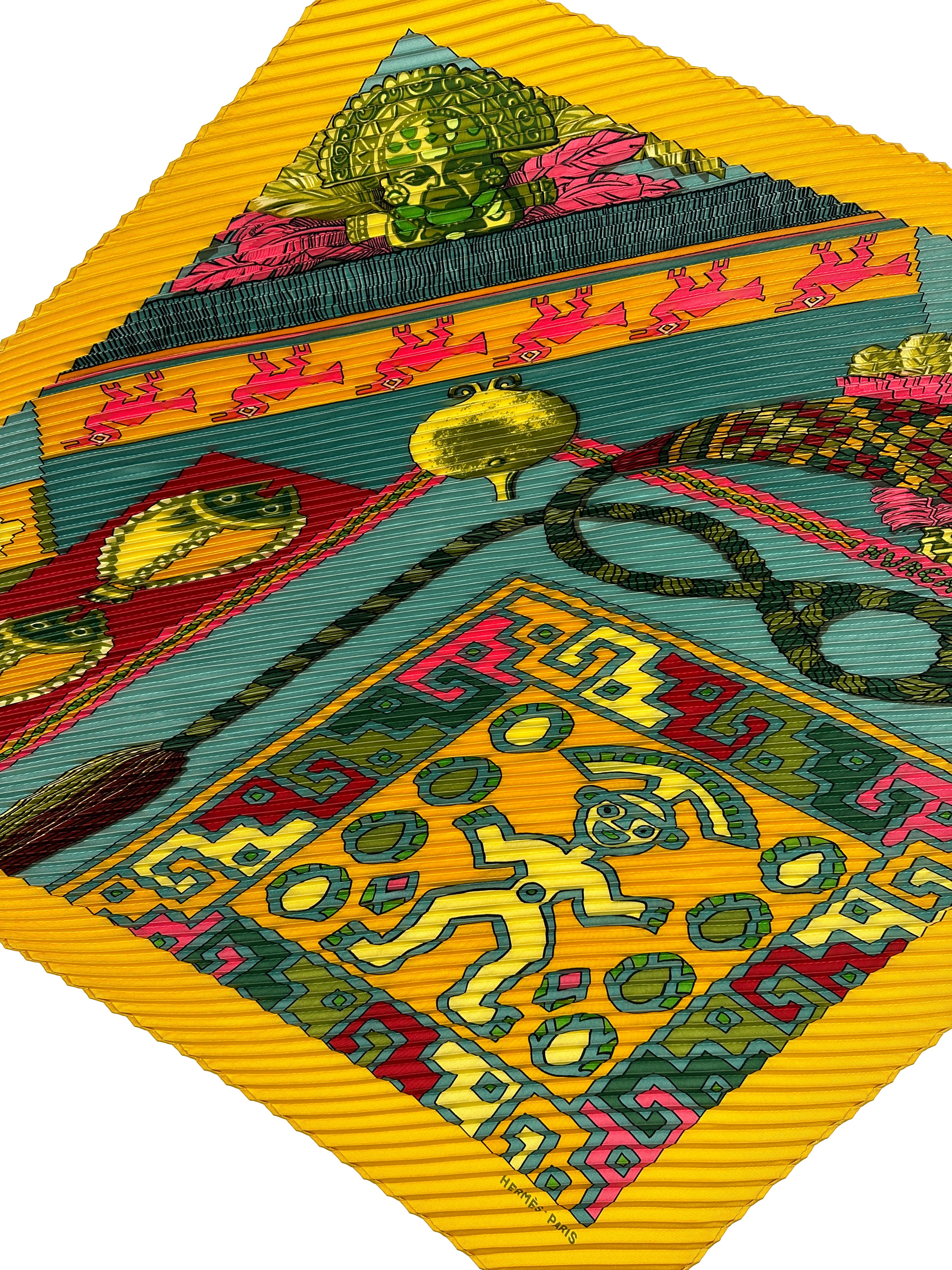 Hermès Huaca Piru II Plissé 90