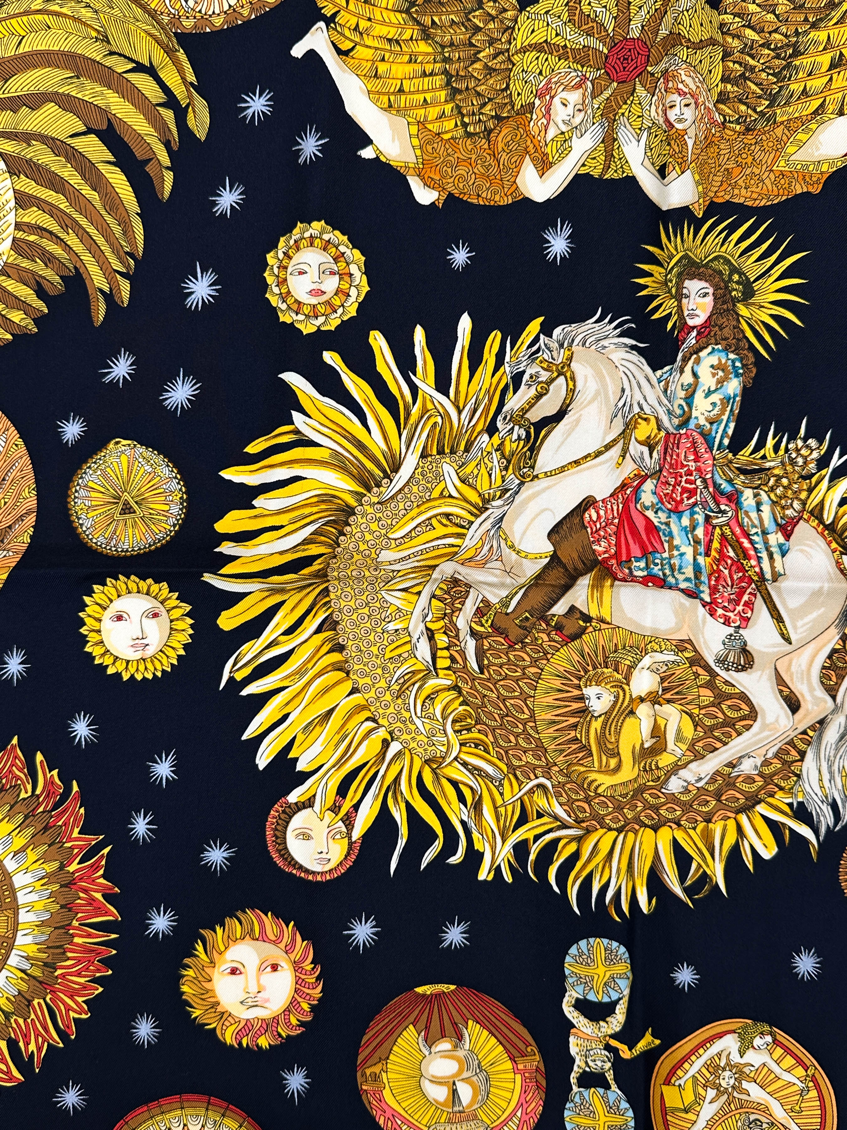 Hermès Le Roy Soleil 90