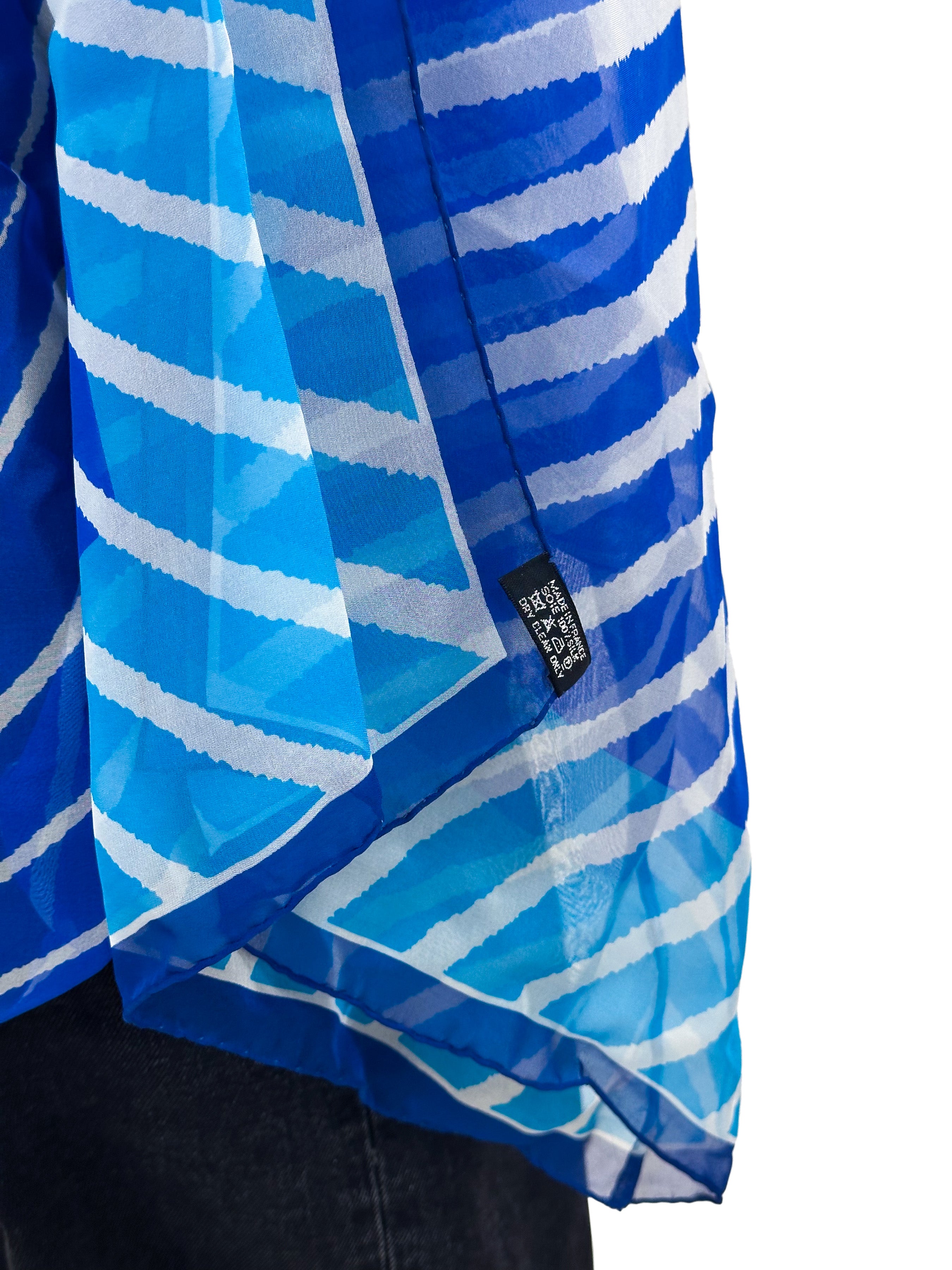 Hermès Soleil Mousseline Top