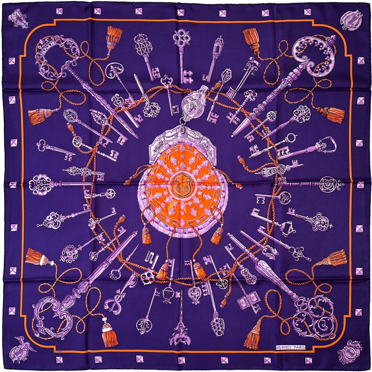 Hermès Les Cles 90