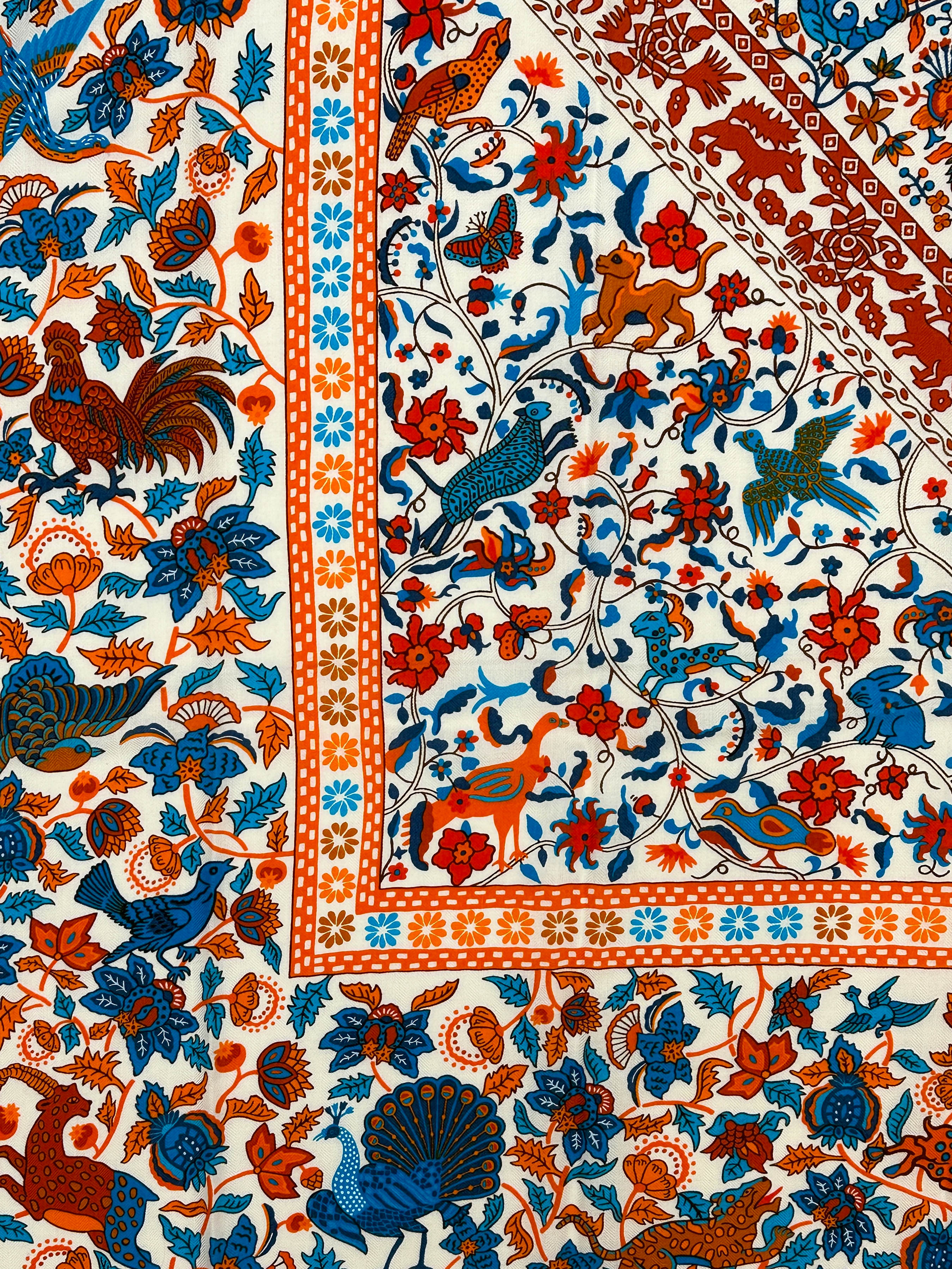 Hermès Jardins de Soie Cashmere Silk 140