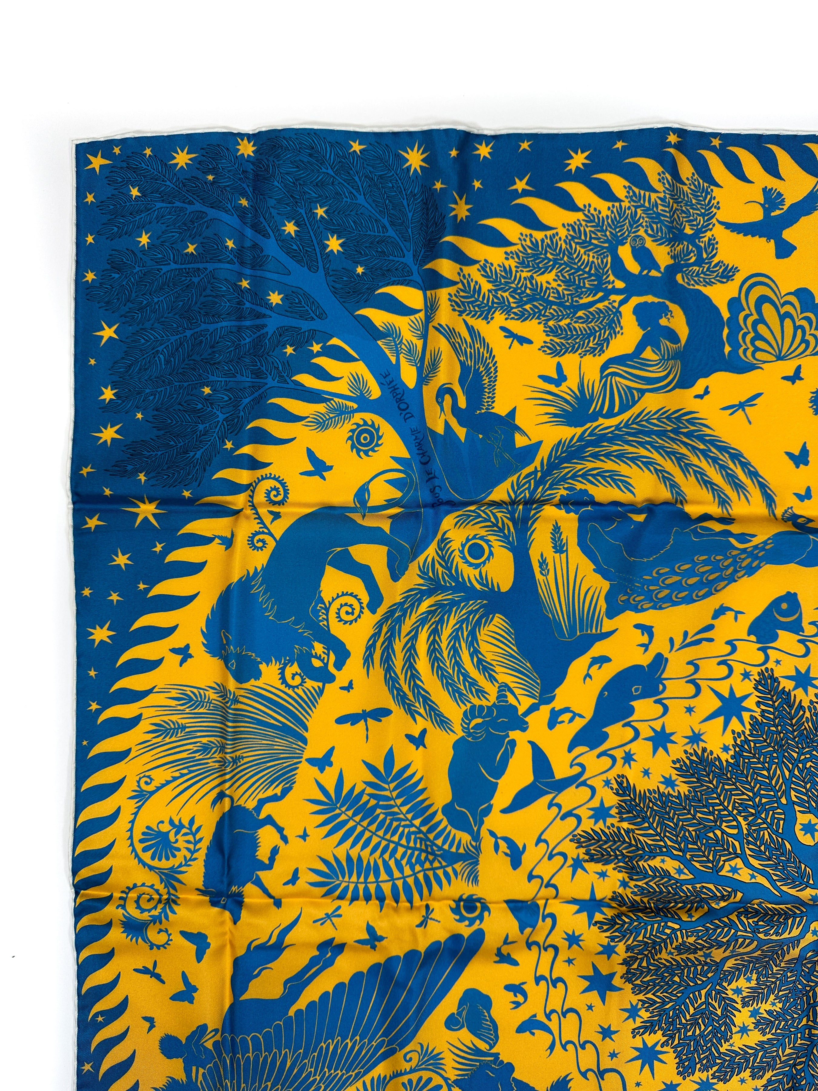 Hermès Sous le Charme d'Orphée Double Face 90
