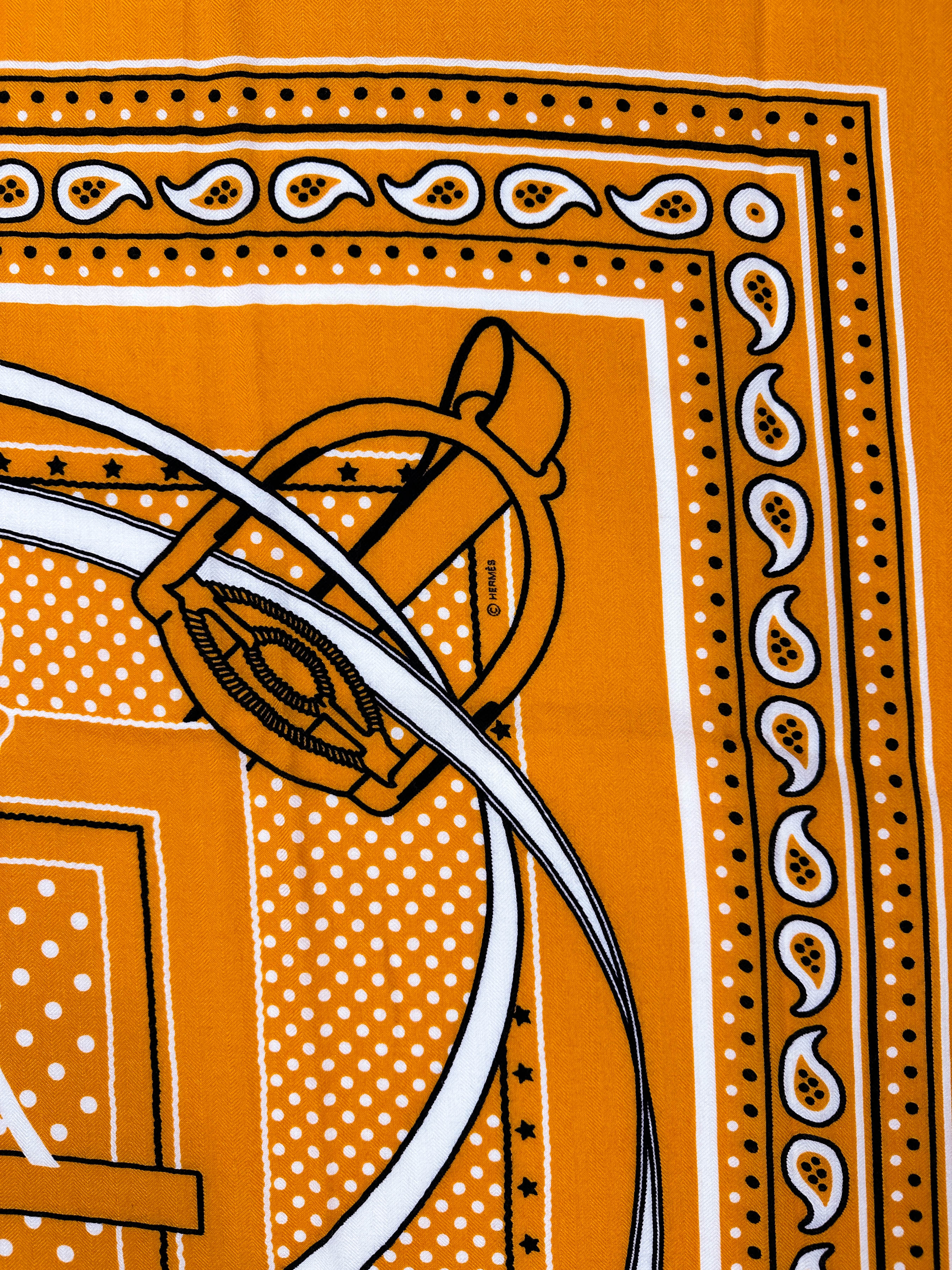 Hermès Grand Manege Bandana Cashmere Silk 140