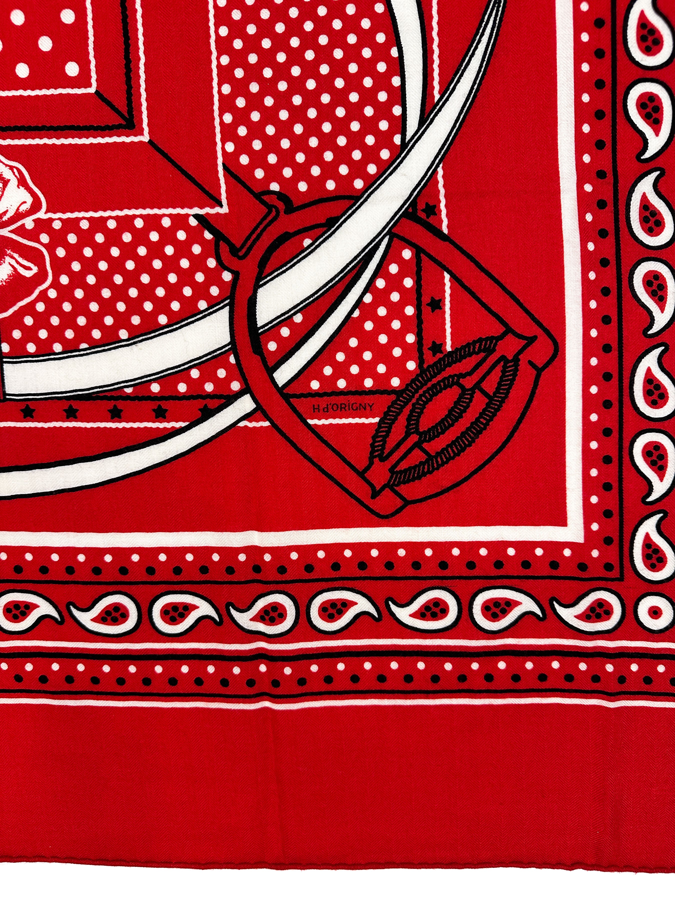 Hermès Grand Manege Bandana Cashmere Silk 140