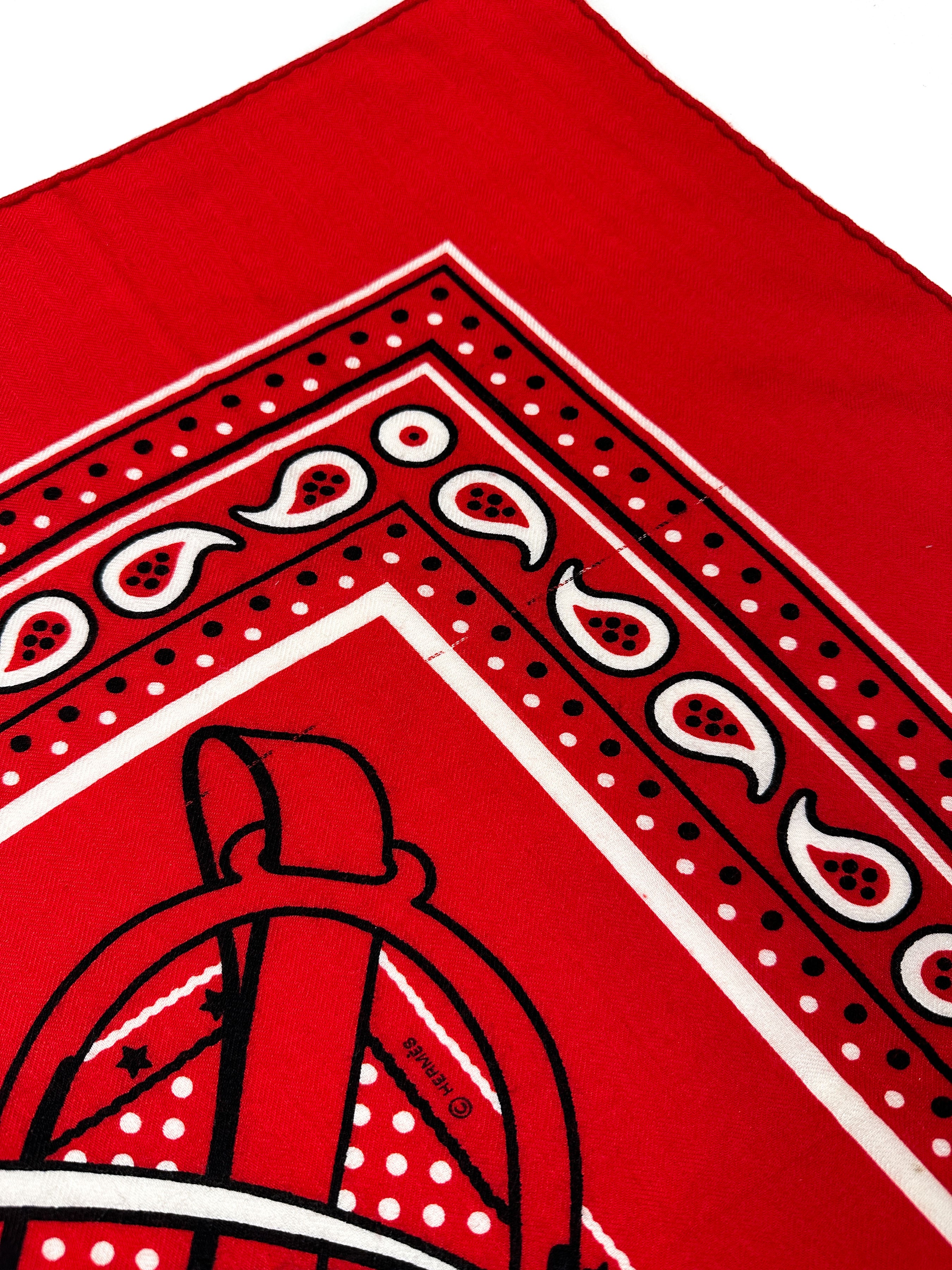 Hermès Grand Manege Bandana Cashmere Silk 140
