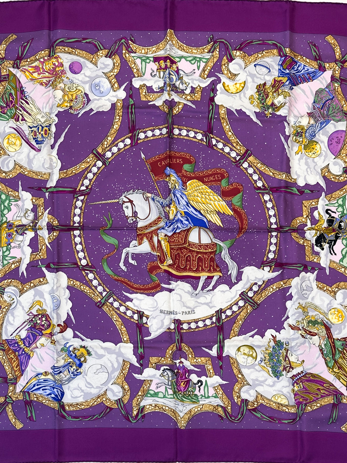 Hermès Cavaliers des Nuages 90
