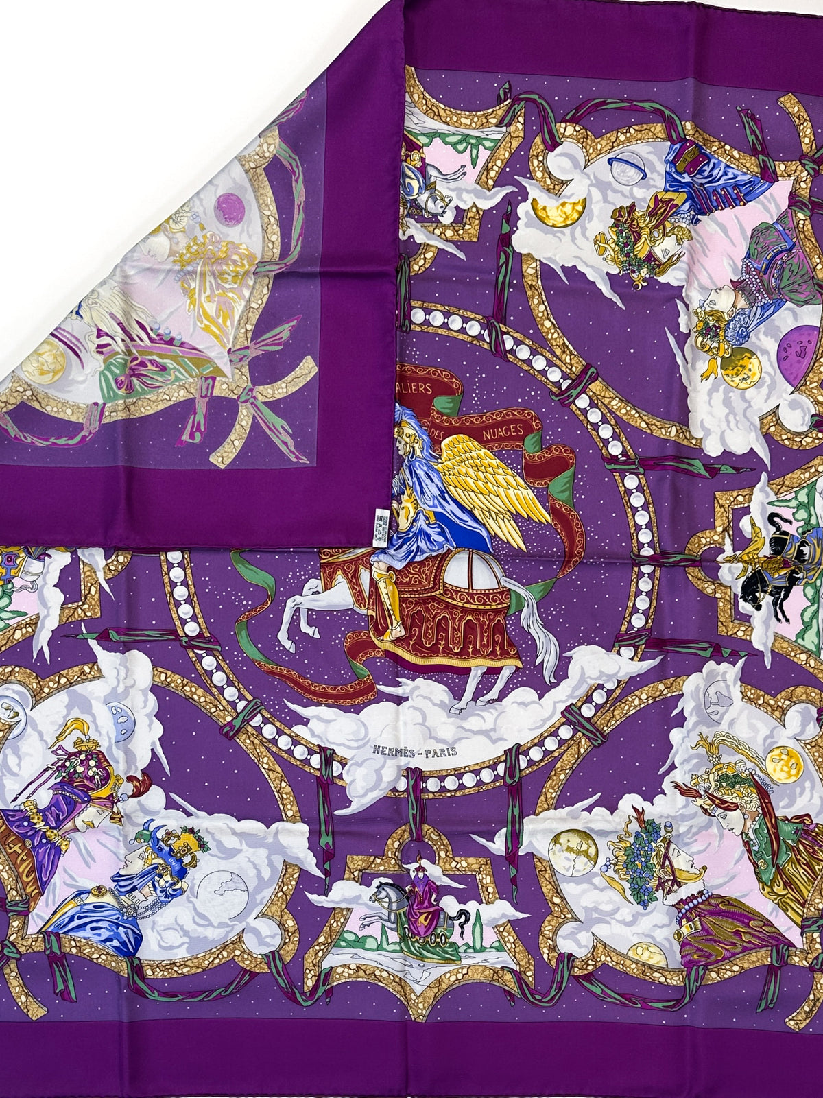 Hermès Cavaliers des Nuages 90