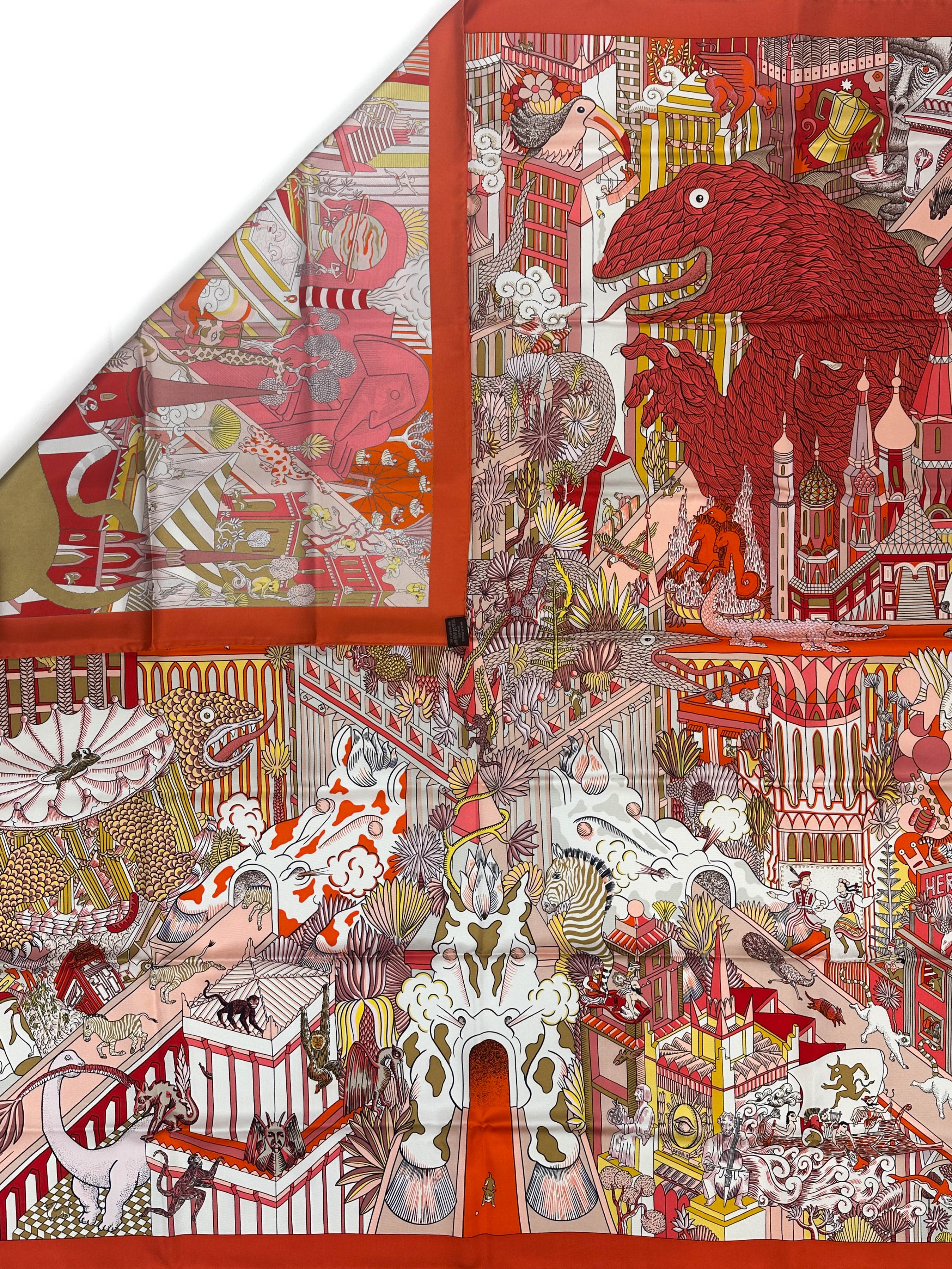 Hermès Animapolis Silk 140