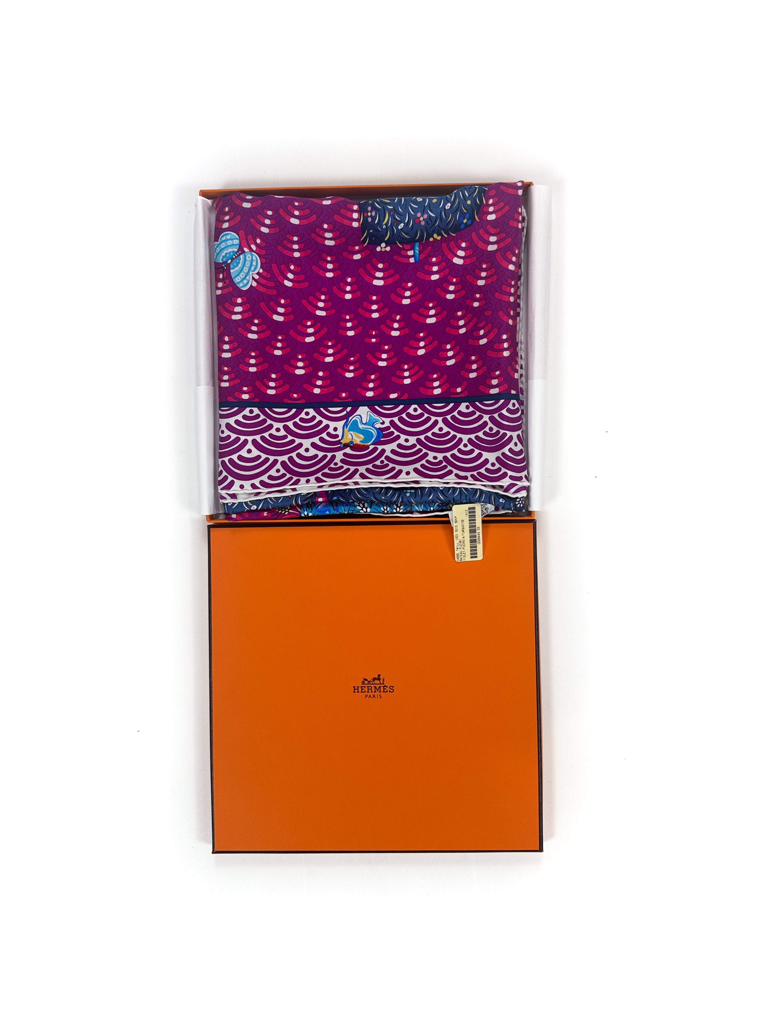 Hermès Bateau Fleuri 90
