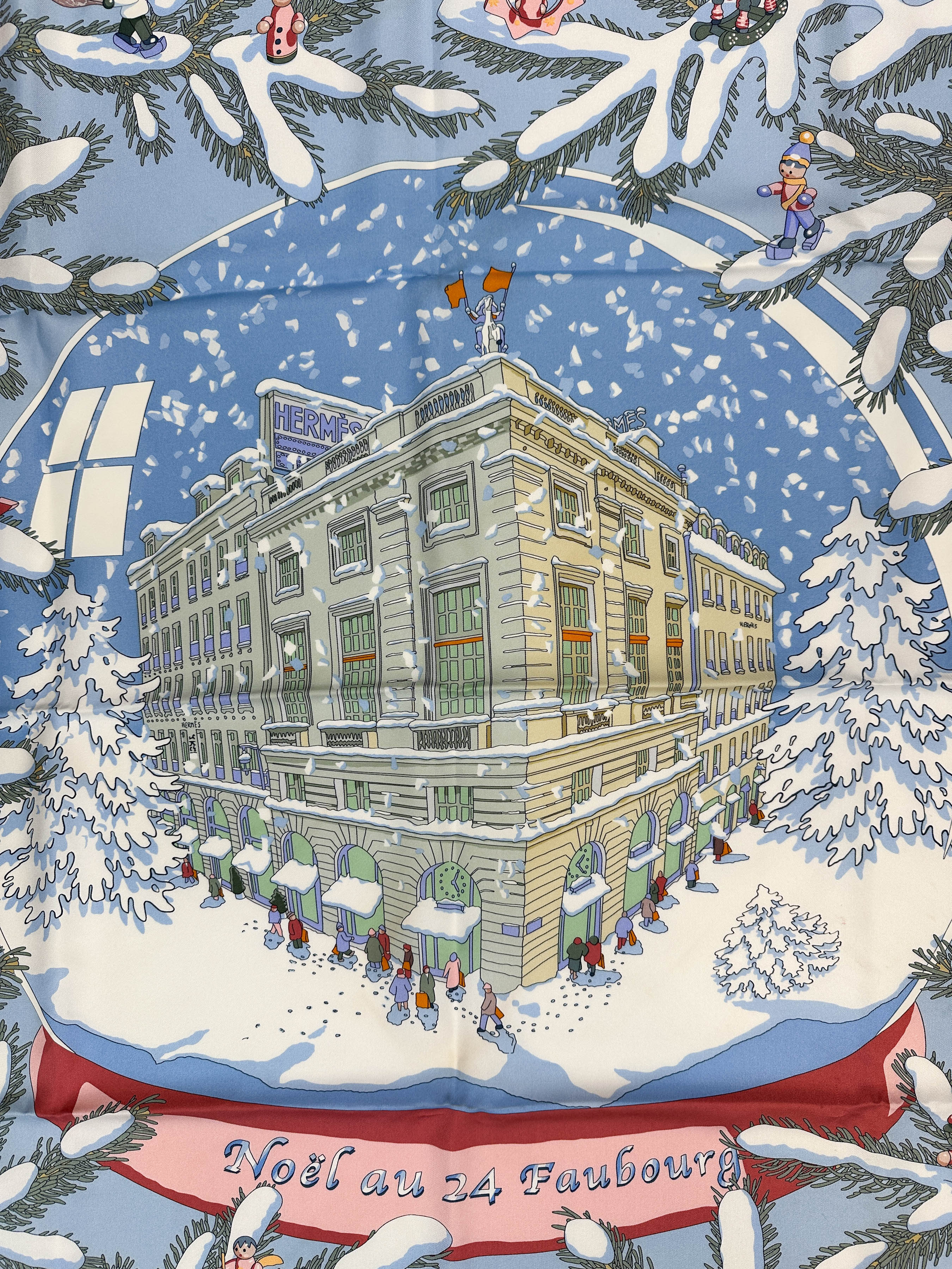 Hermès Noël au 24 Faubourg 90