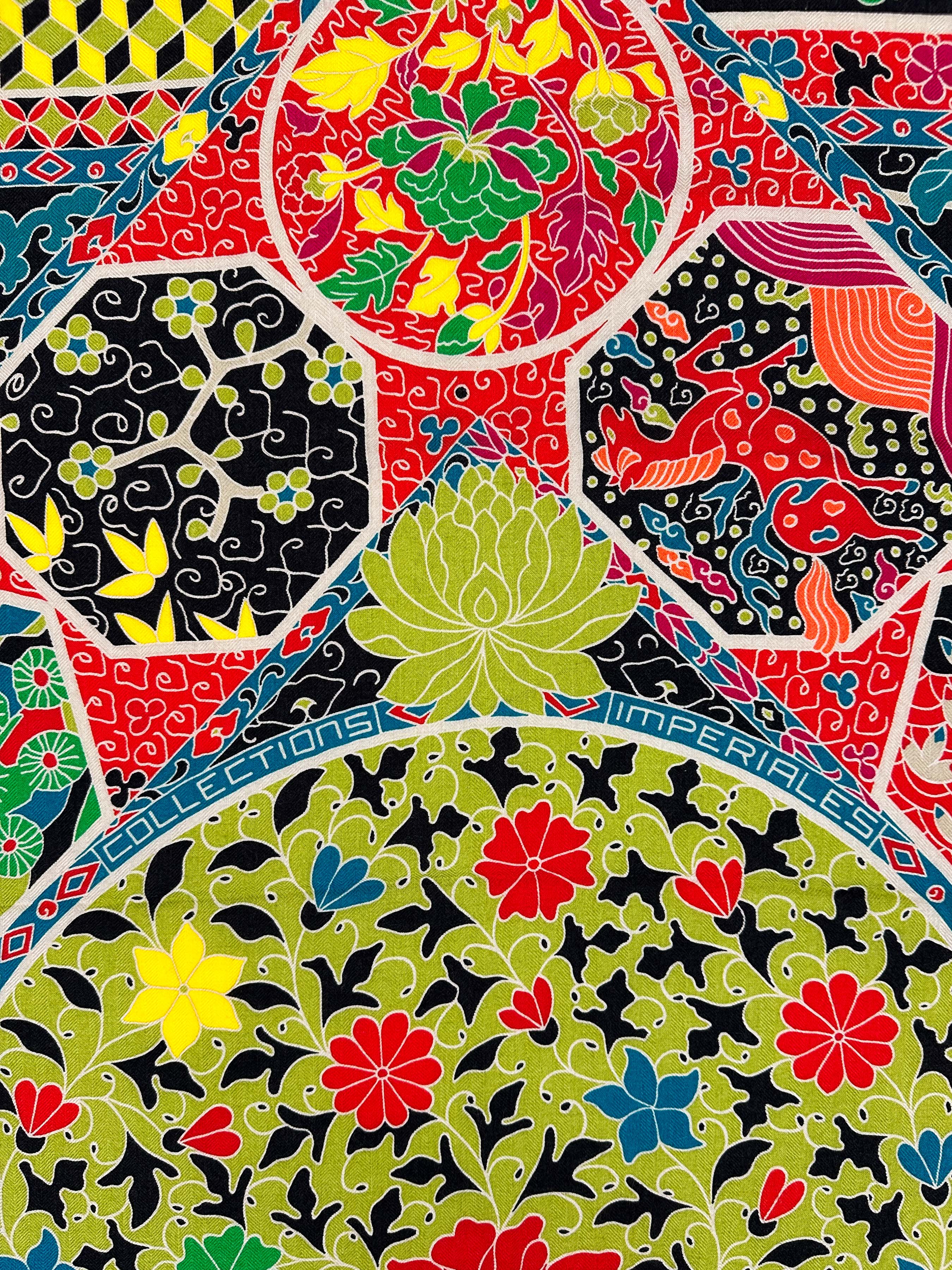 Hermès Collections Imperiales Cashmere Silk 140
