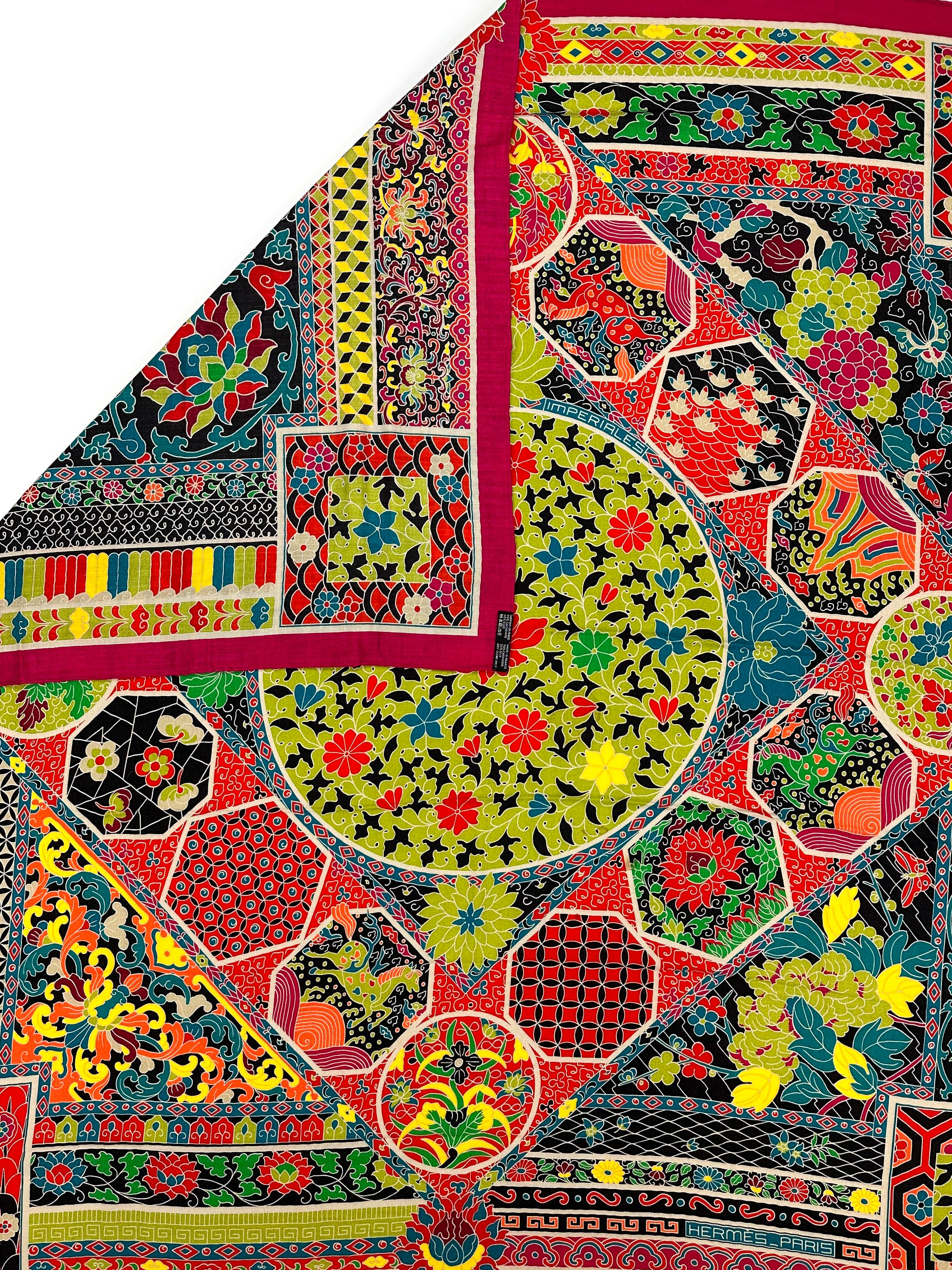 Hermès Collections Imperiales Cashmere Silk 140