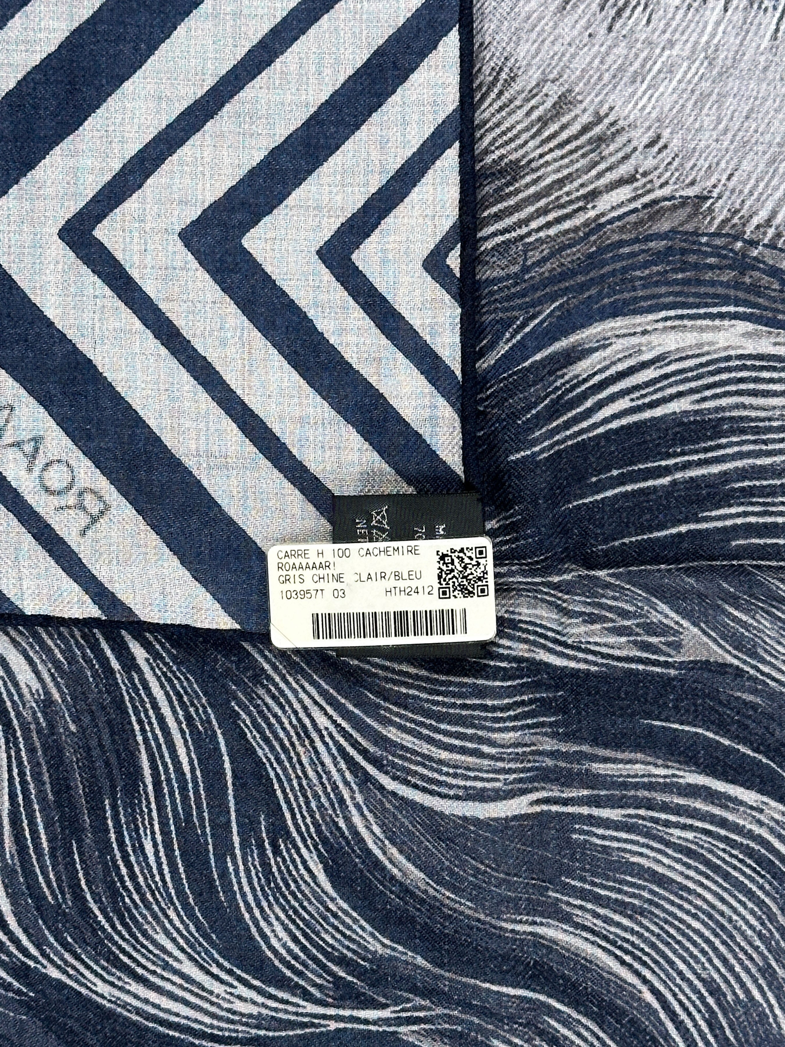 Hermès Roaaaaar! Cashmere Silk 100
