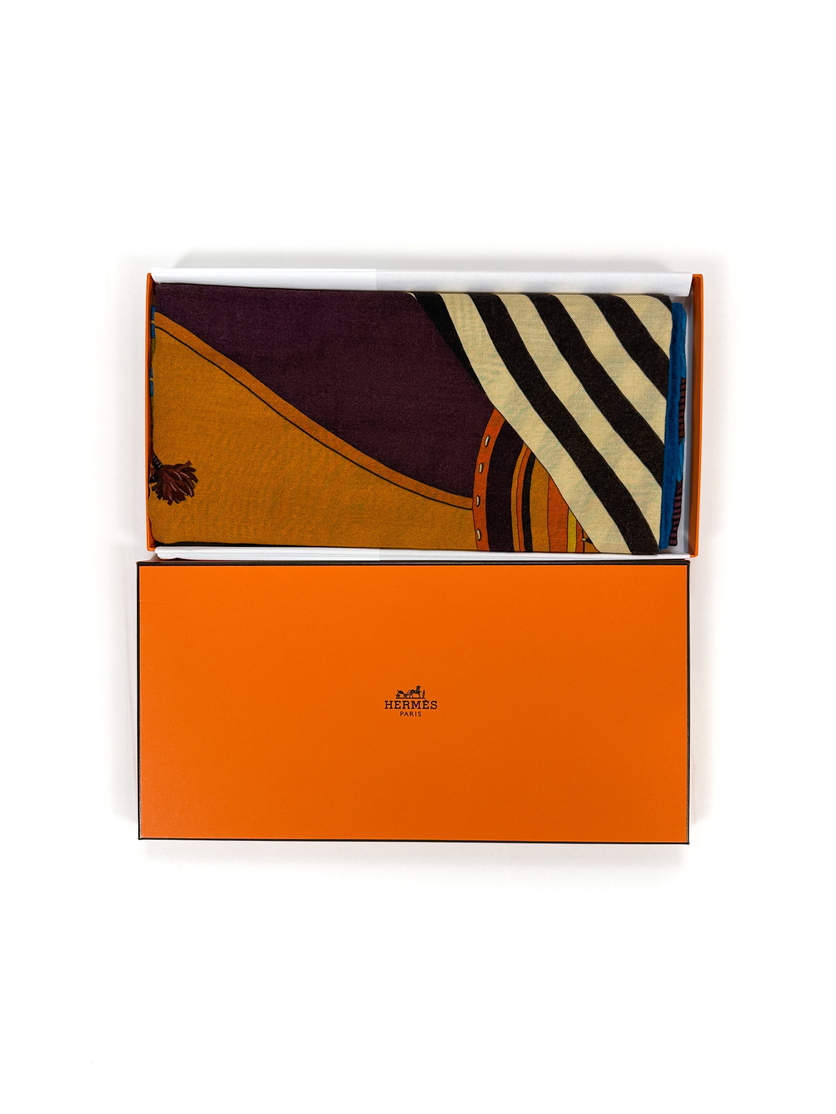 Hermès Coupons Indiens Cashmere 140