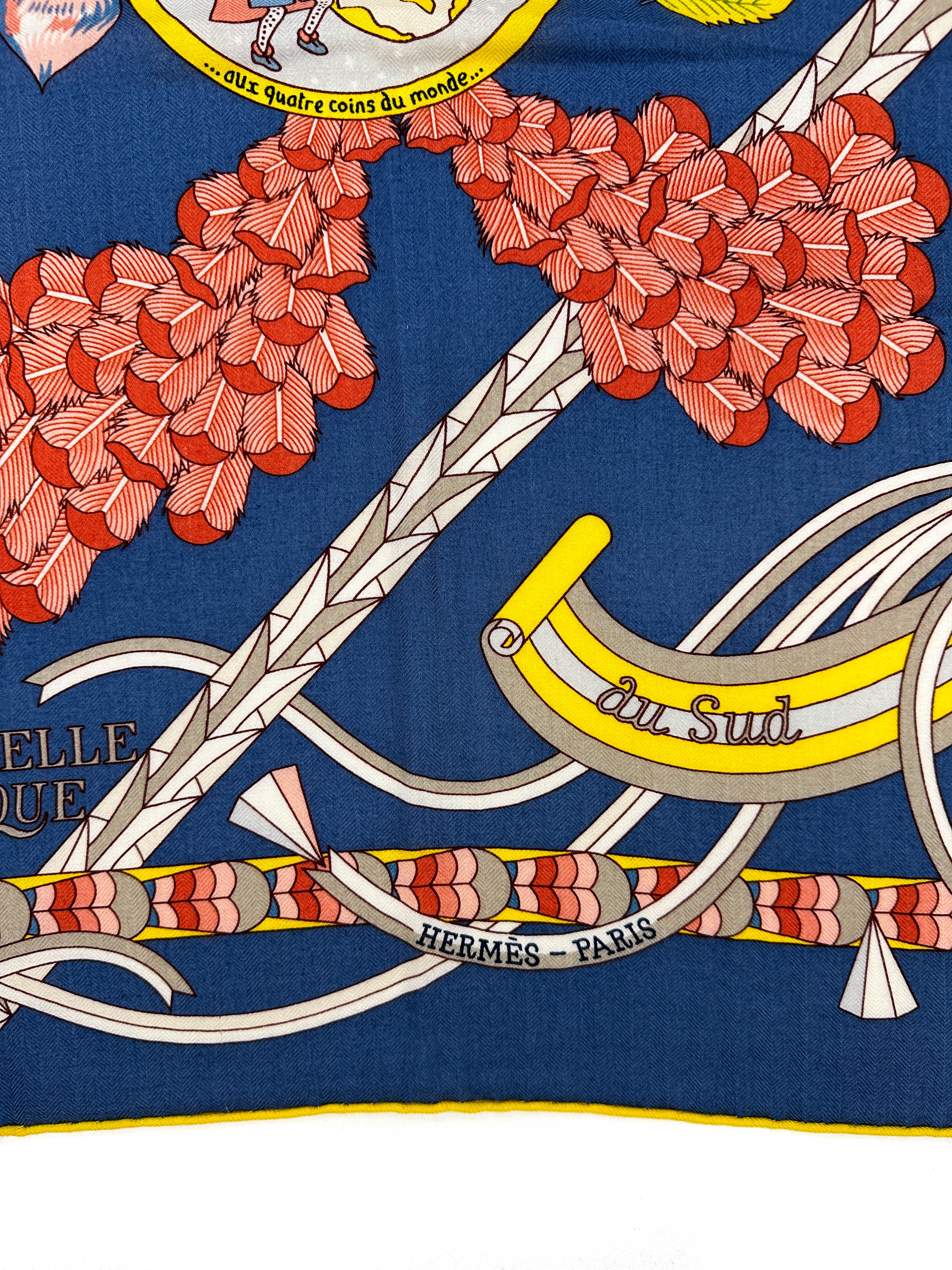 Hermès L'Ombrelle Magique Cashmere Silk 140