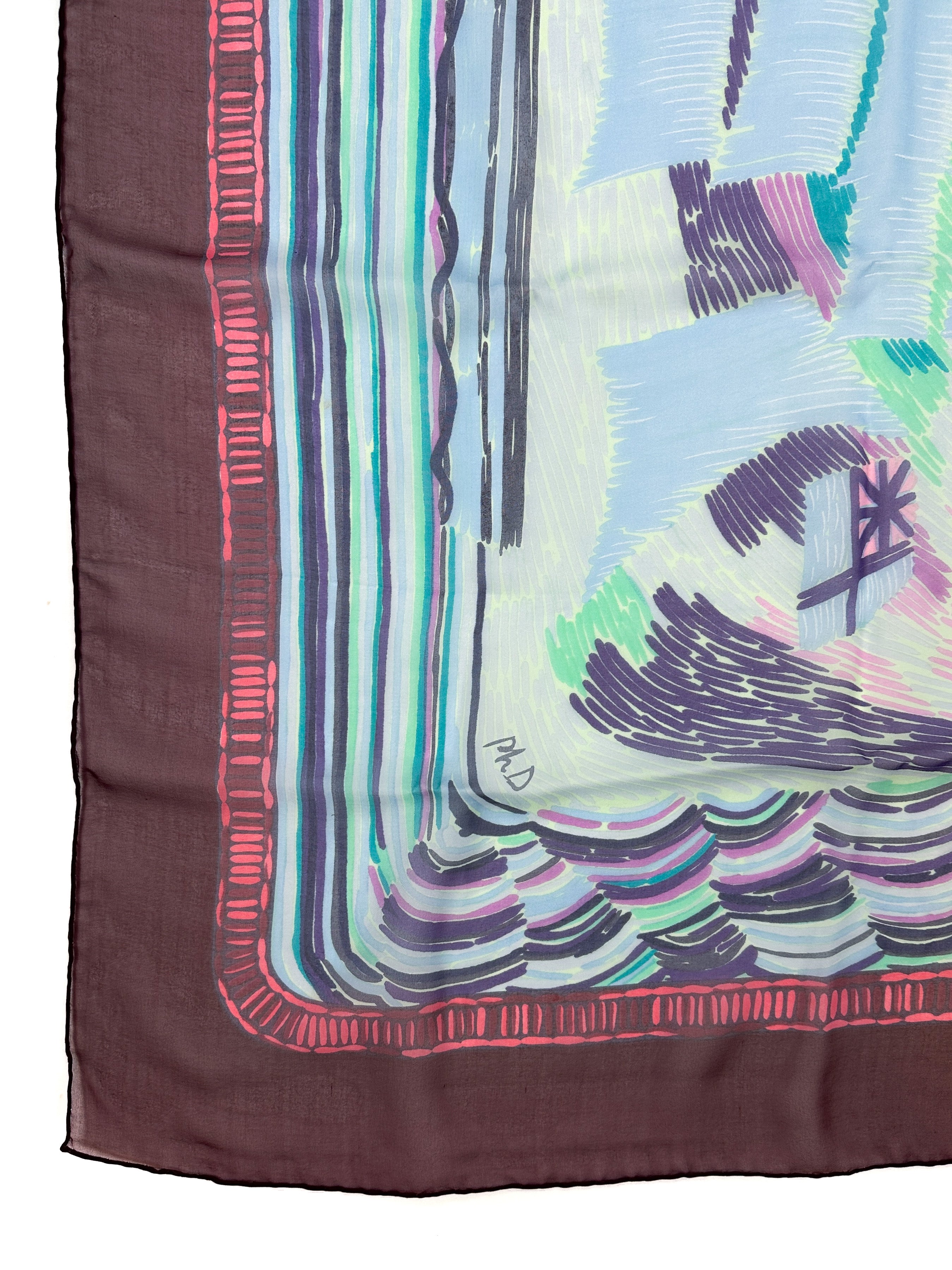 Hermès Marine Naïve Mousseline 140