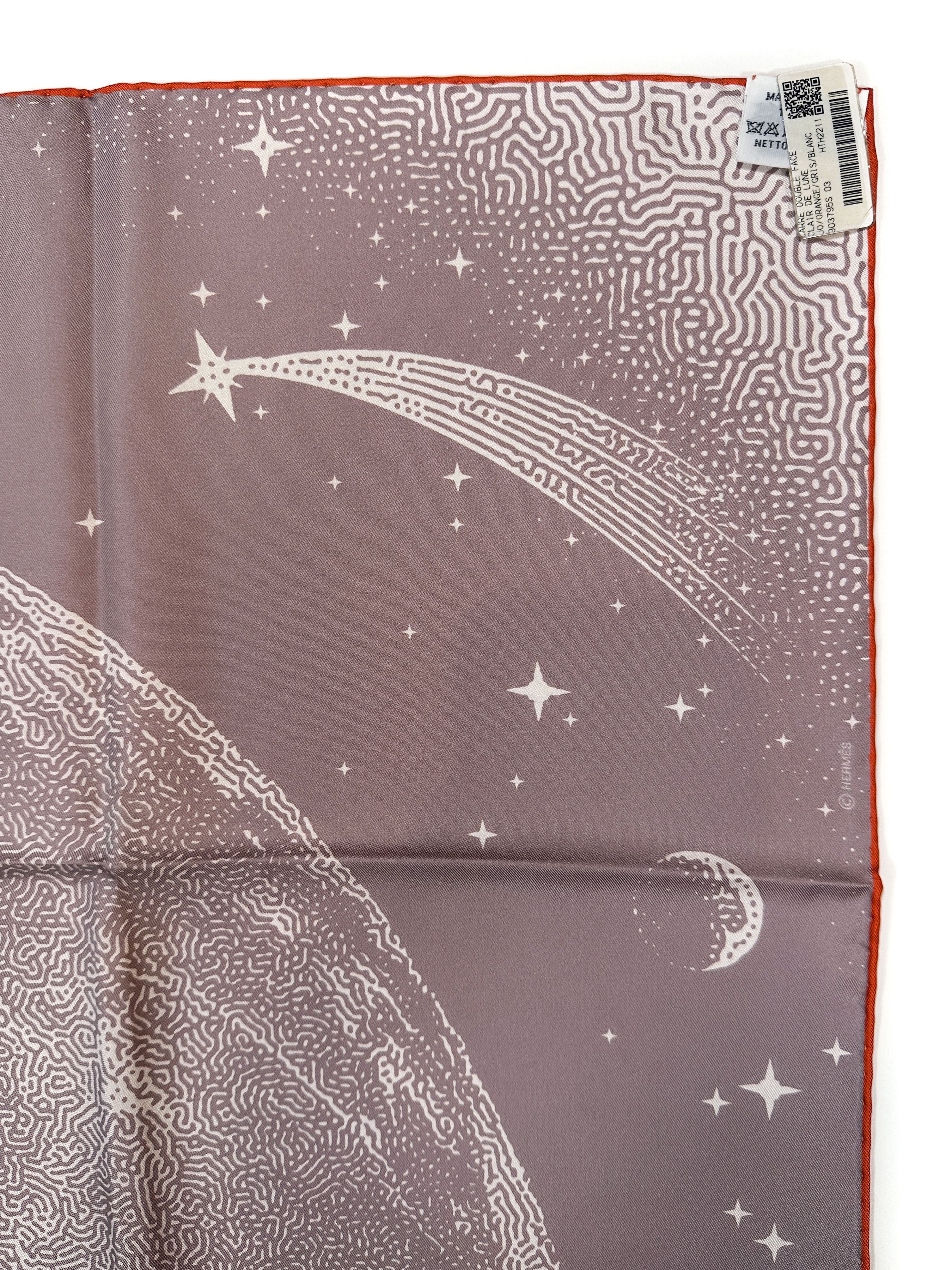 Hermès Clair de Lune Double Face 90