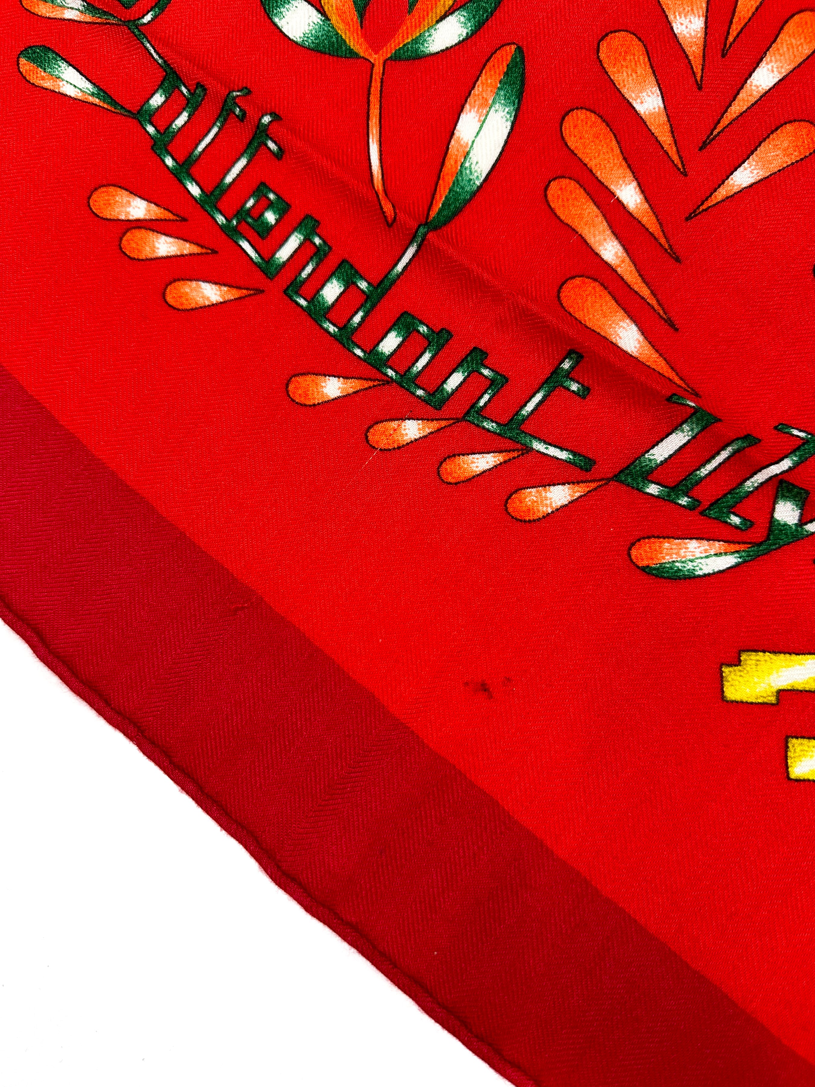 Hermès En Attendant Ulysse Cashmere Silk 140