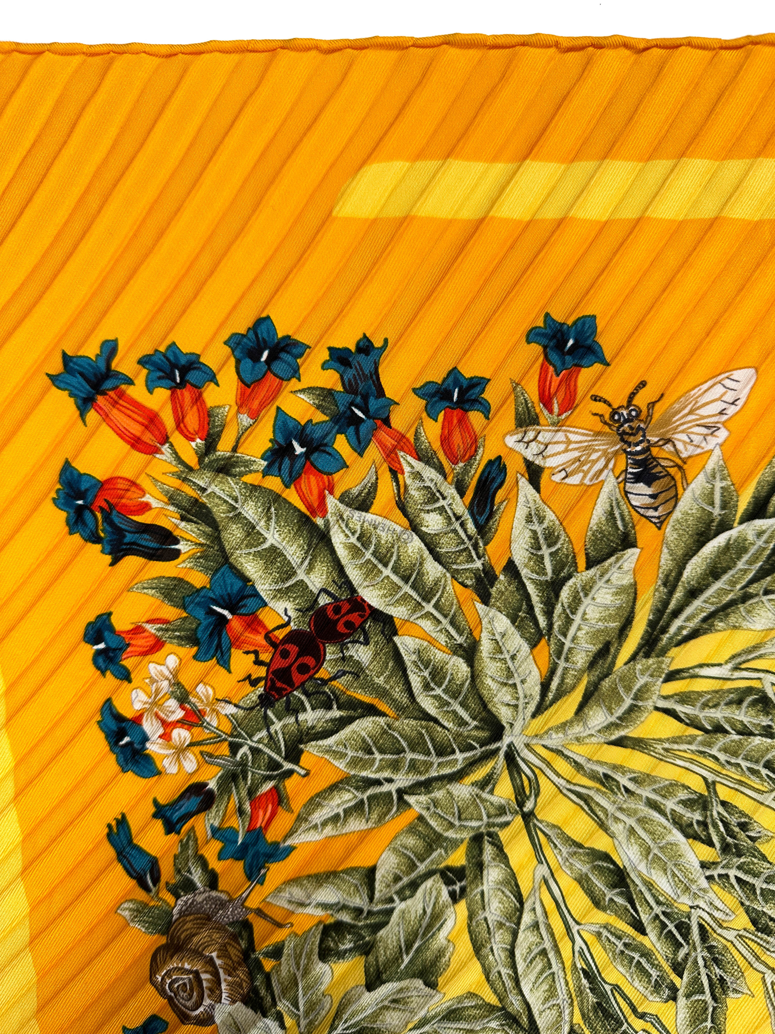 Hermès La Prairie Plissé 90