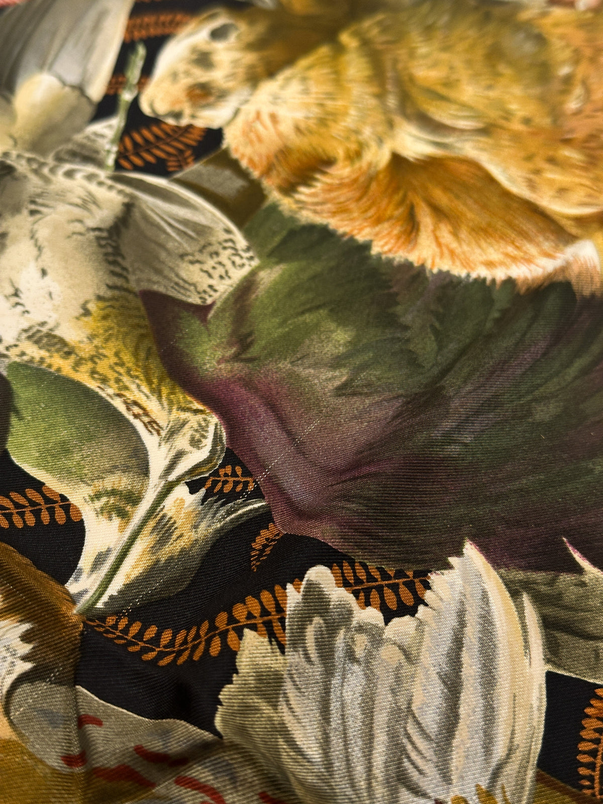 Hermès Gibiers Silk 90