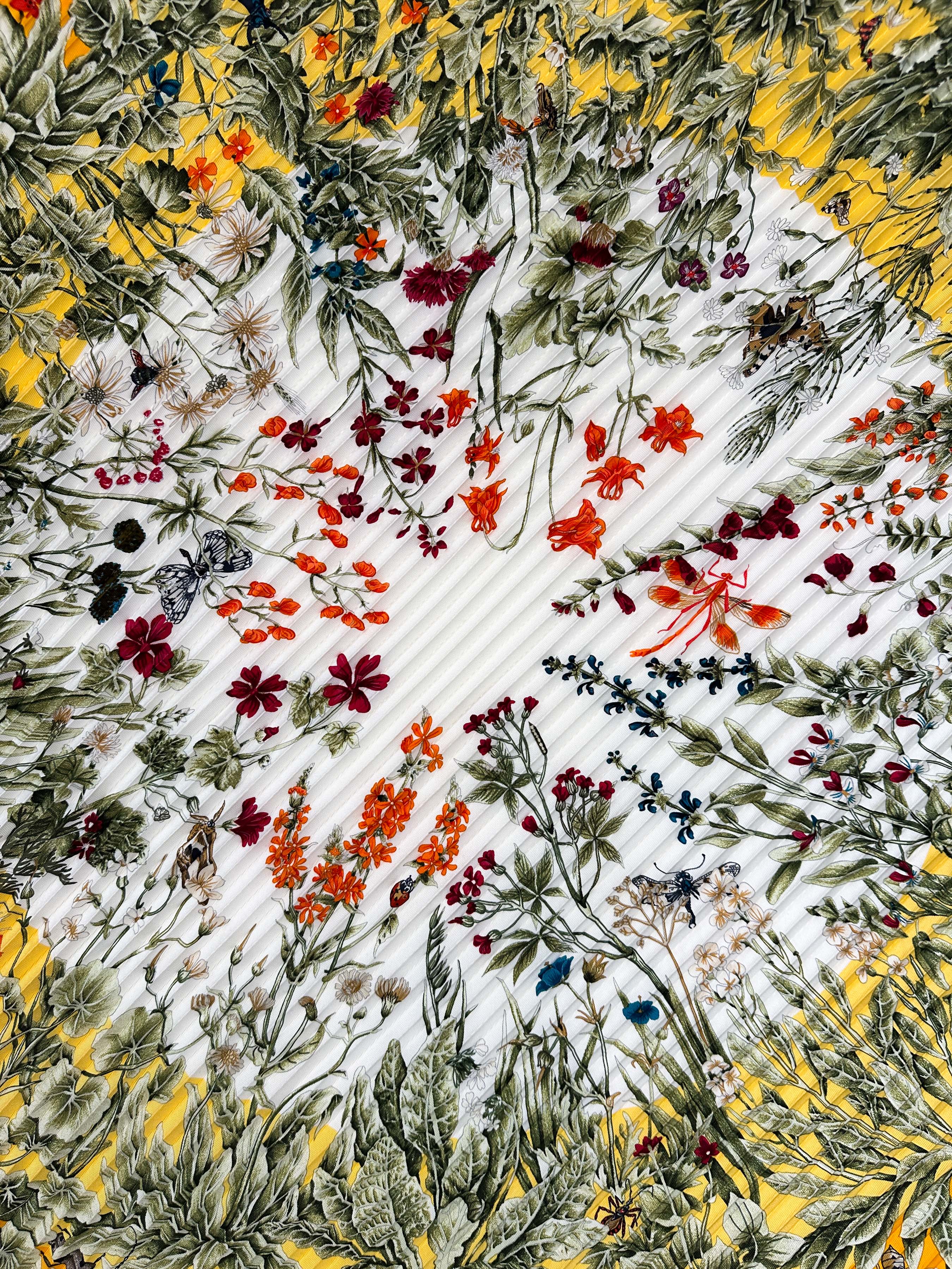 Hermès La Prairie Plissé 90