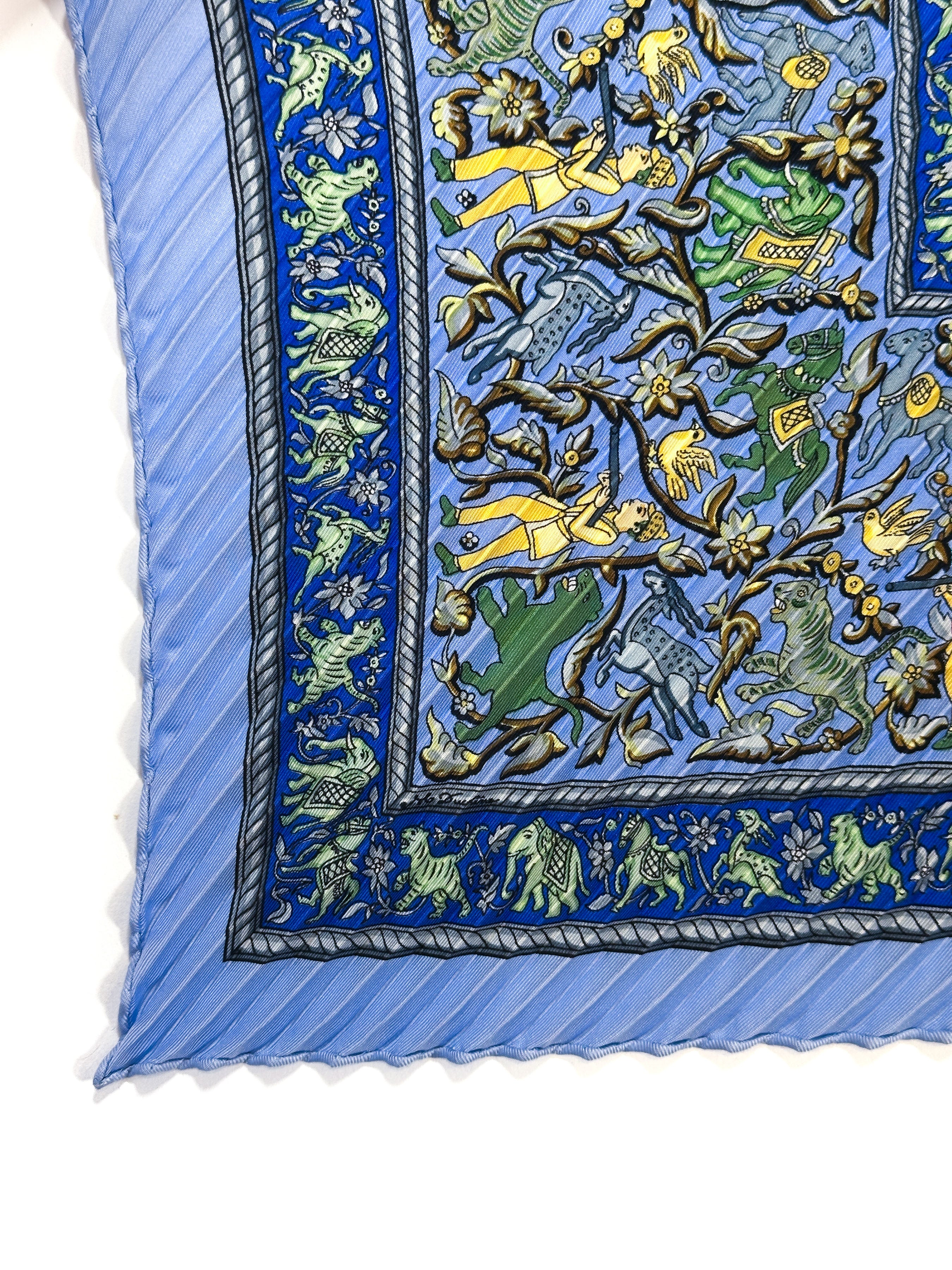 Hermès Chasse en Inde Plissé 90