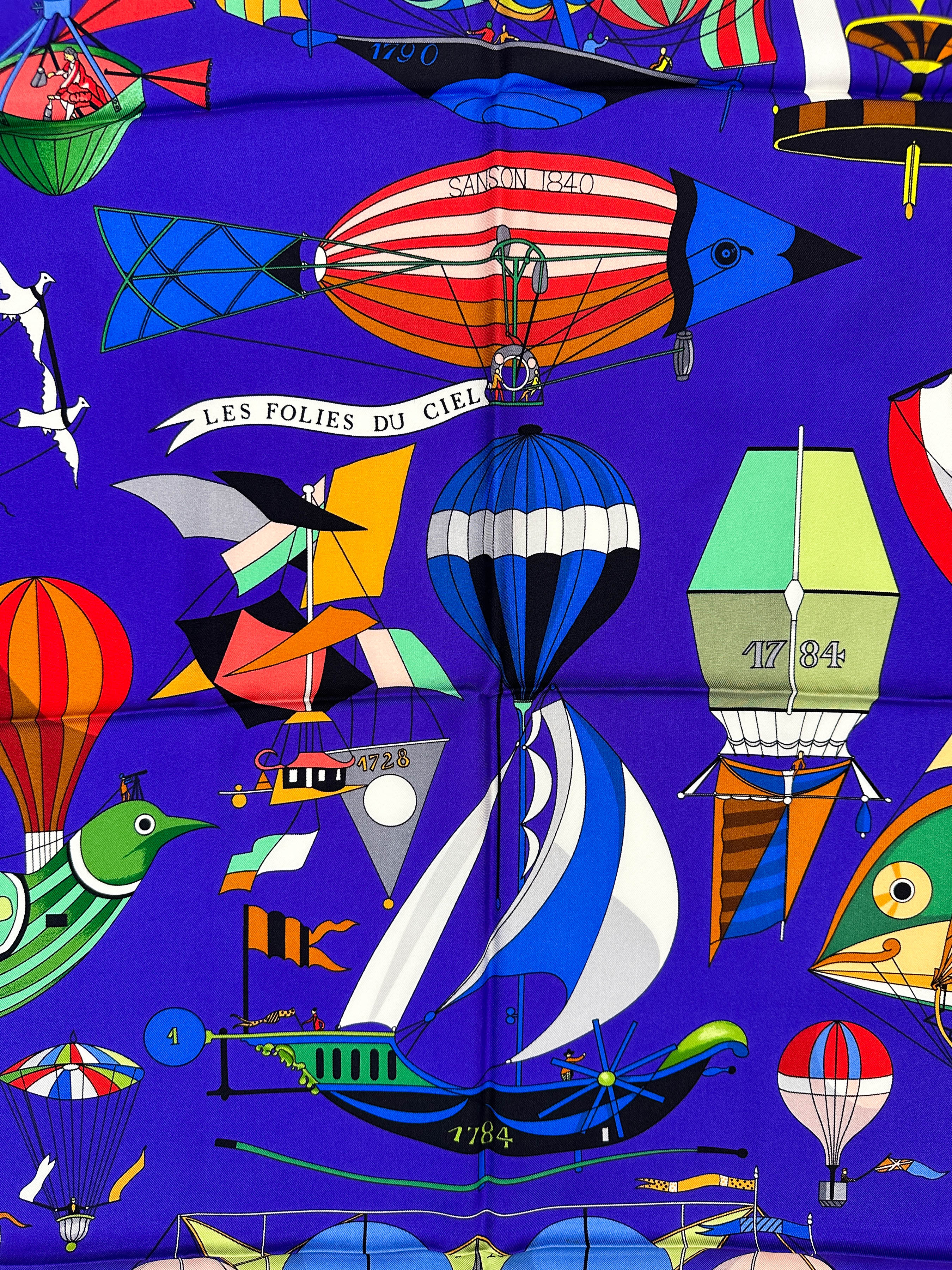 Hermès Folies du Ciel 90