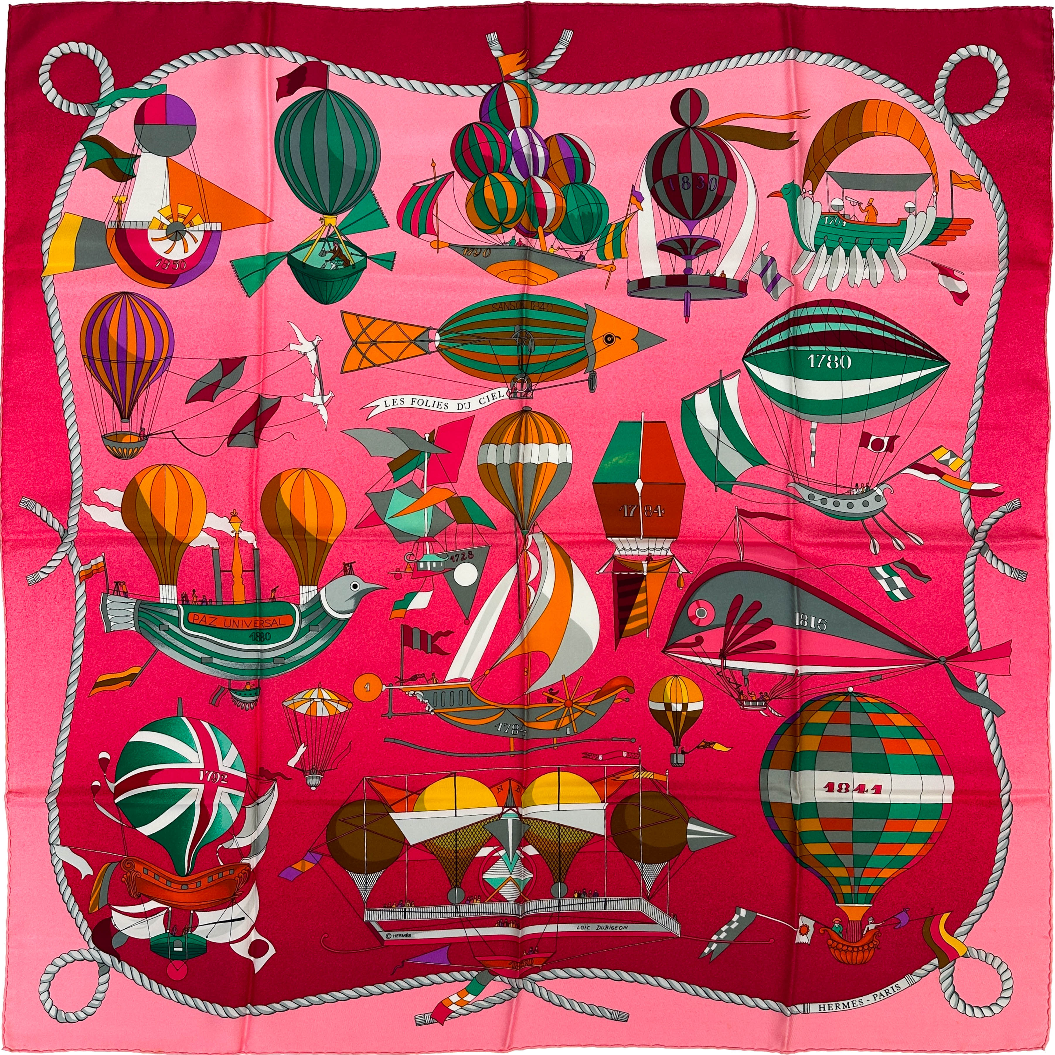 Hermès Folies du Ciel 90