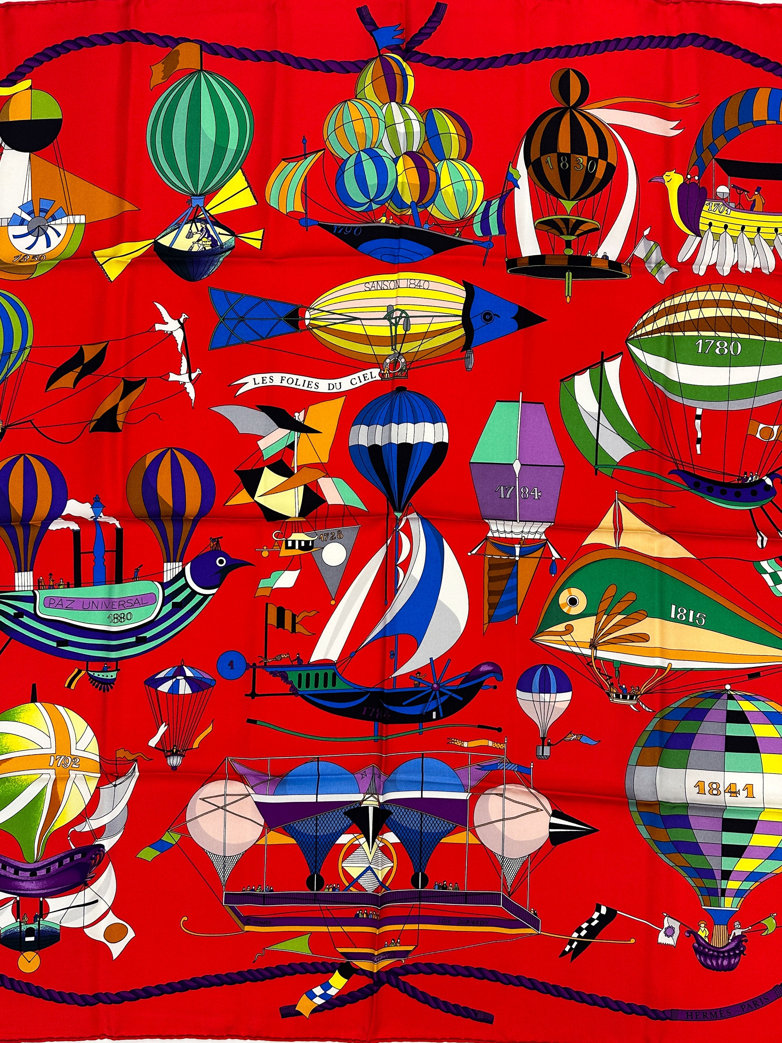 Hermès Folies du Ciel 90