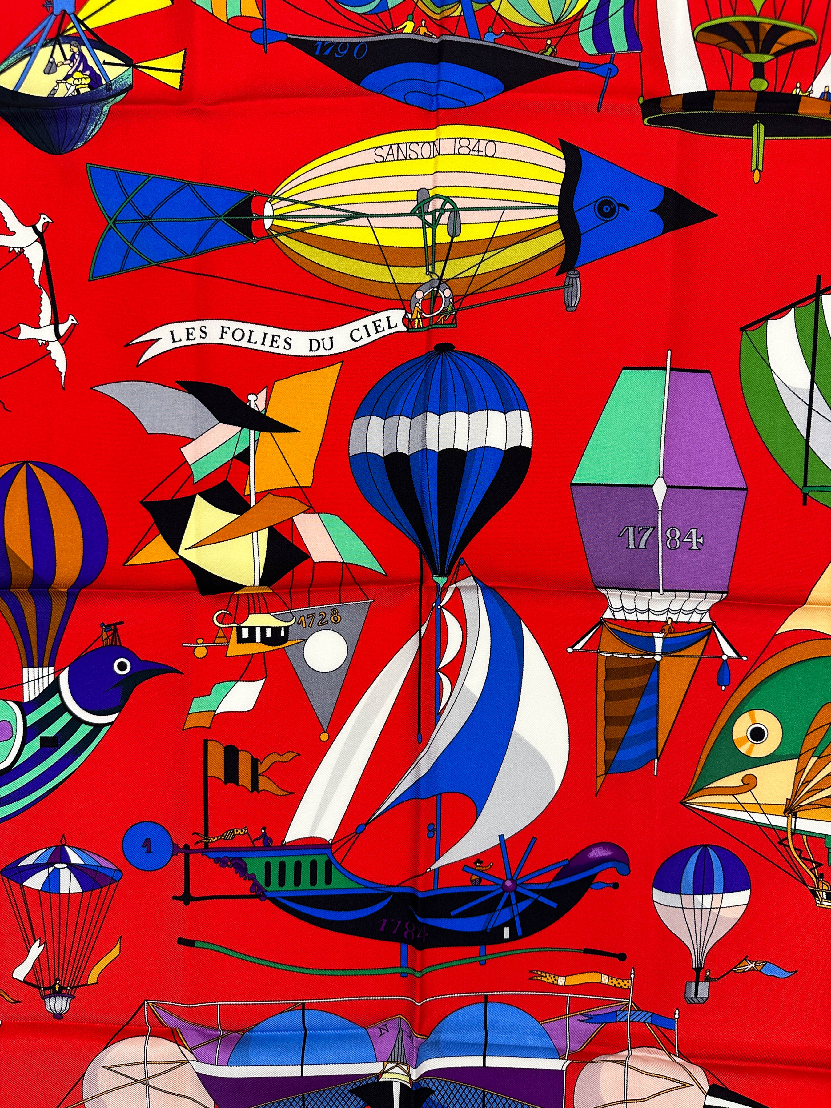 Hermès Folies du Ciel 90