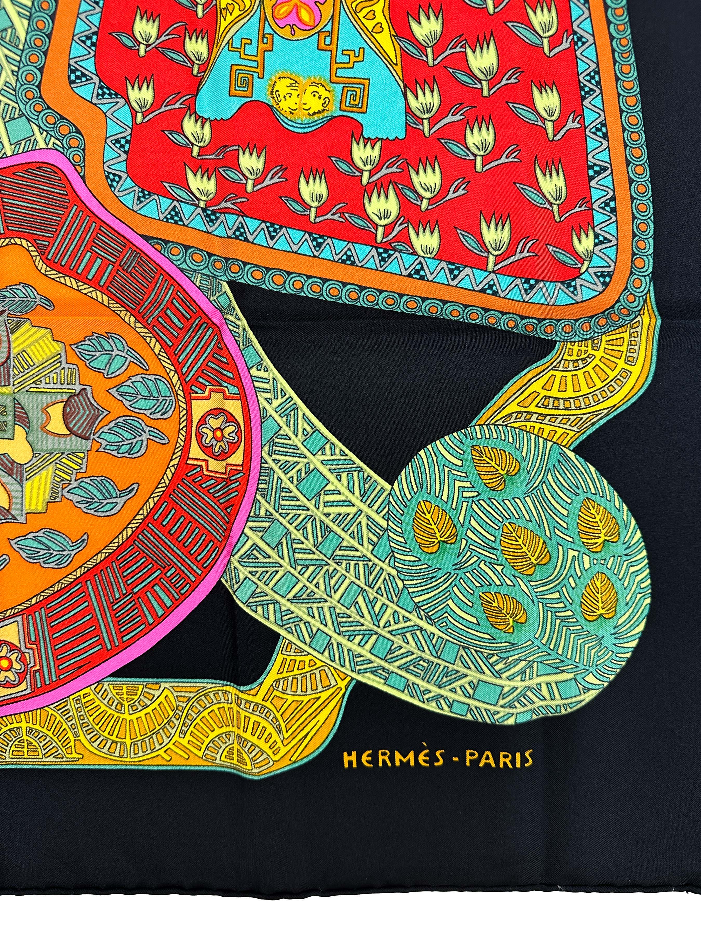 Hermès Art Des Steppes 90