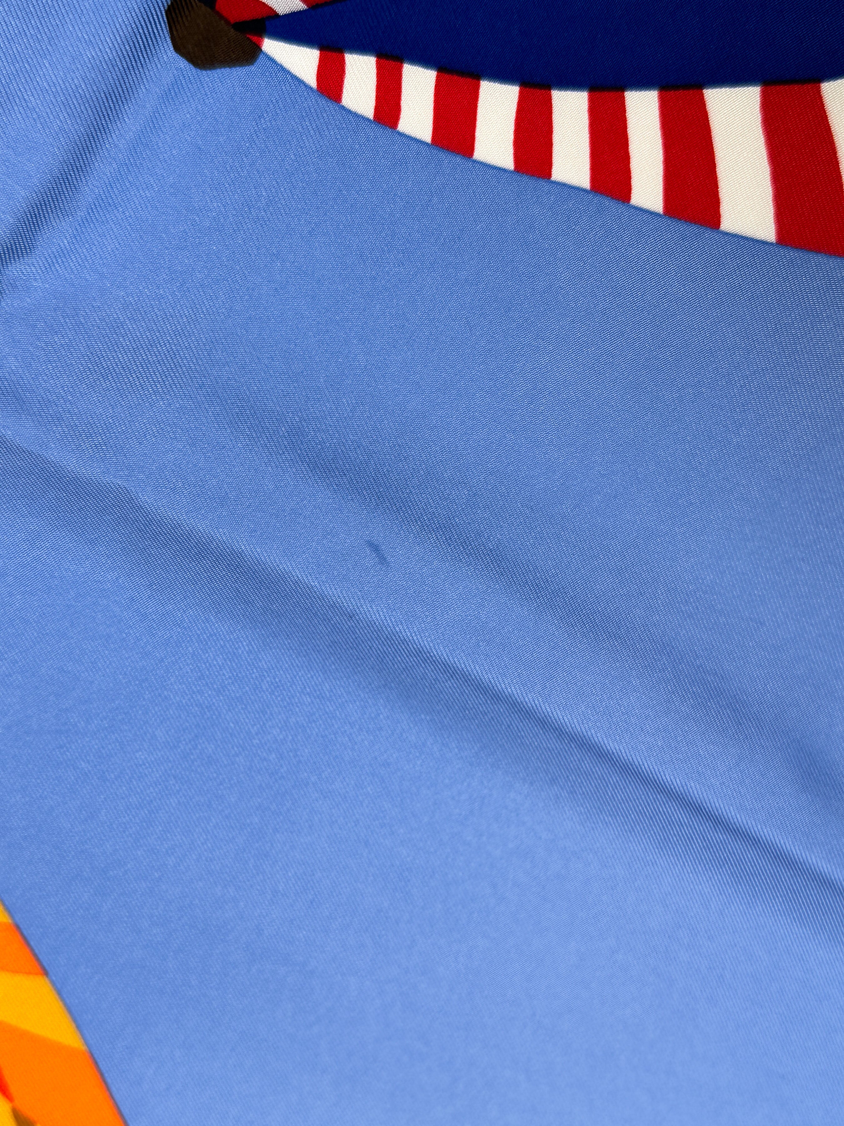 Hermès Charmes des Plages Normandes Silk Shawl