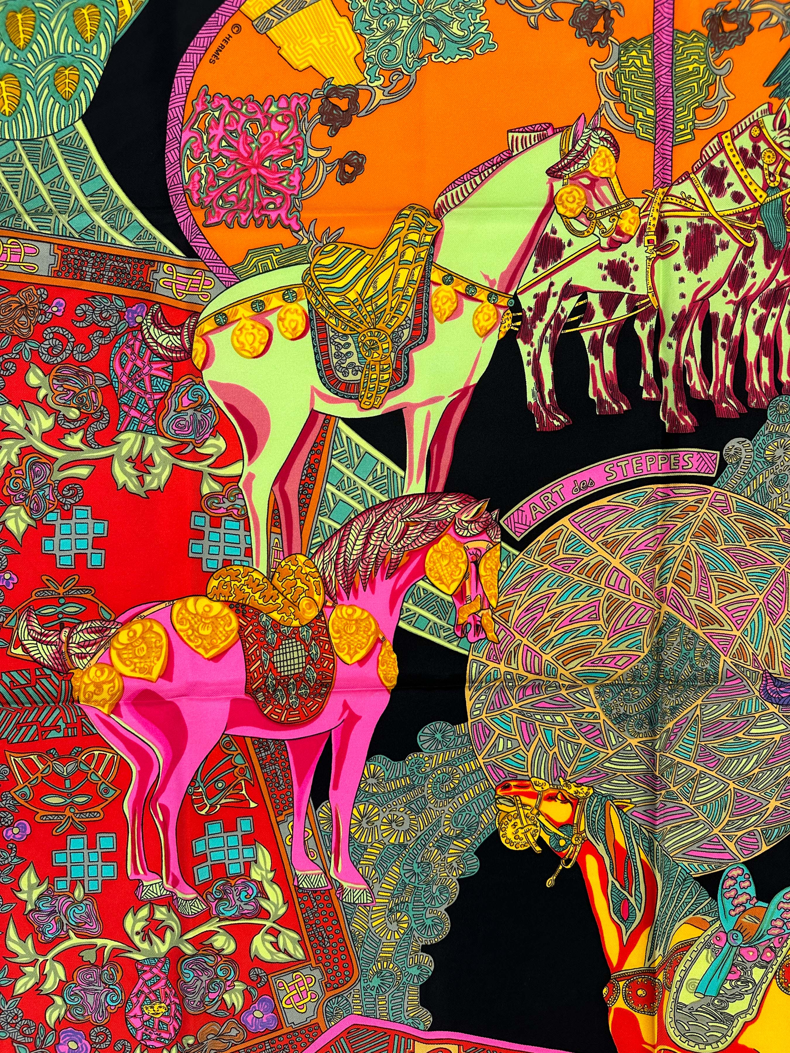 Hermès Art Des Steppes 90