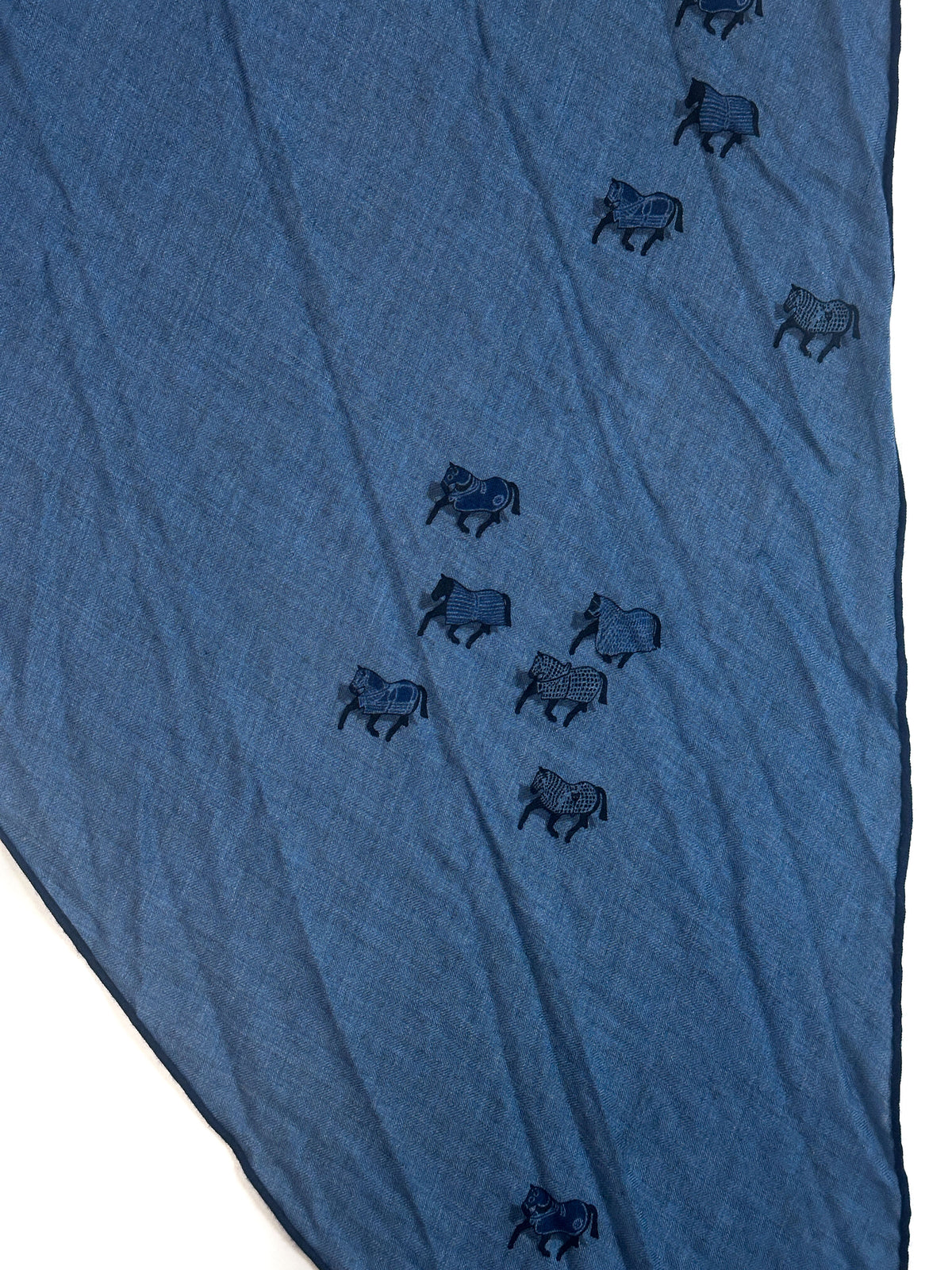 Hermès The Parade Cashmere Silk Losange