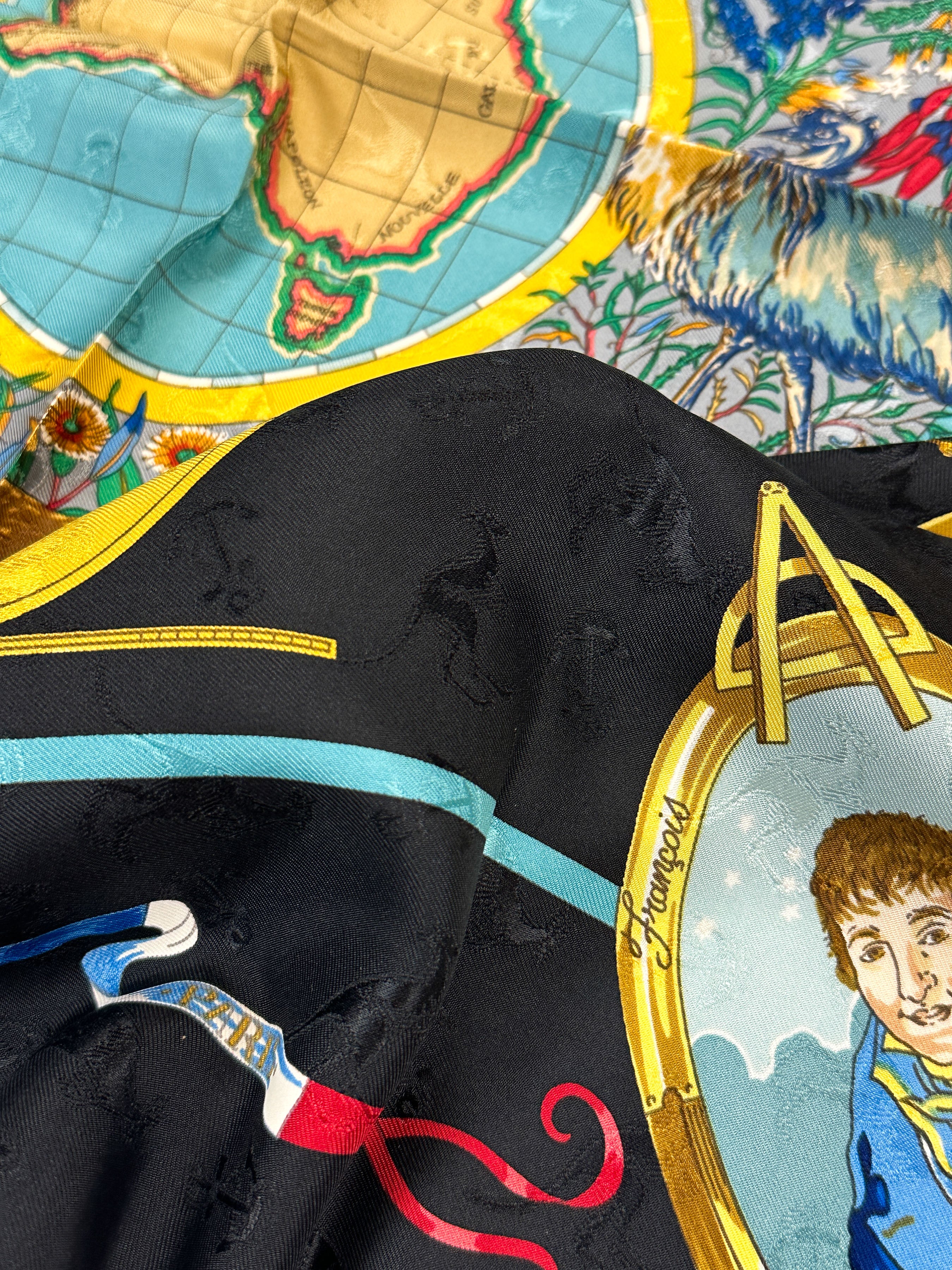 Hermès Le Géographe Jacquard 90