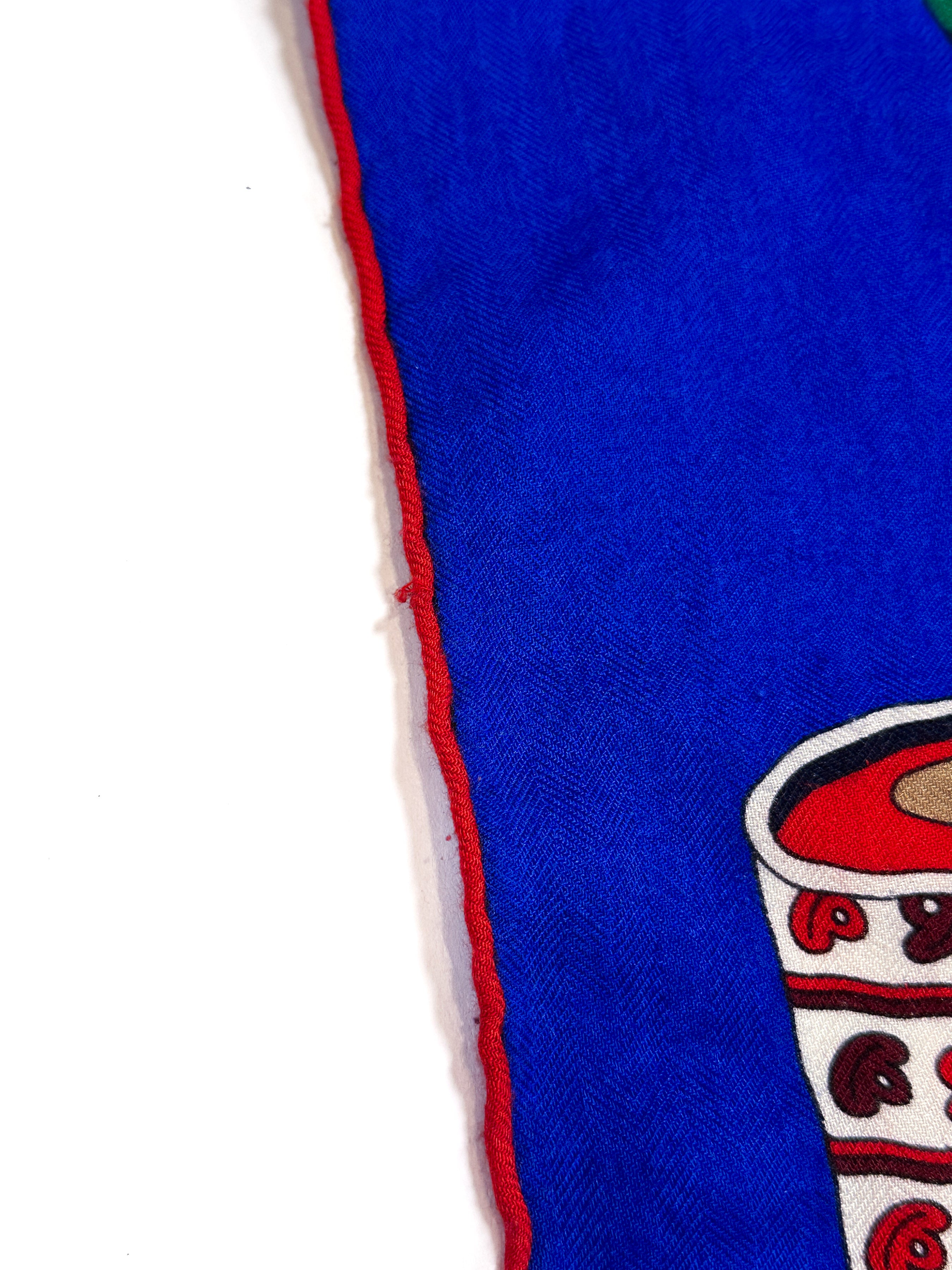 Hermès Les Trésors d'un Artiste Cashmere Silk 140