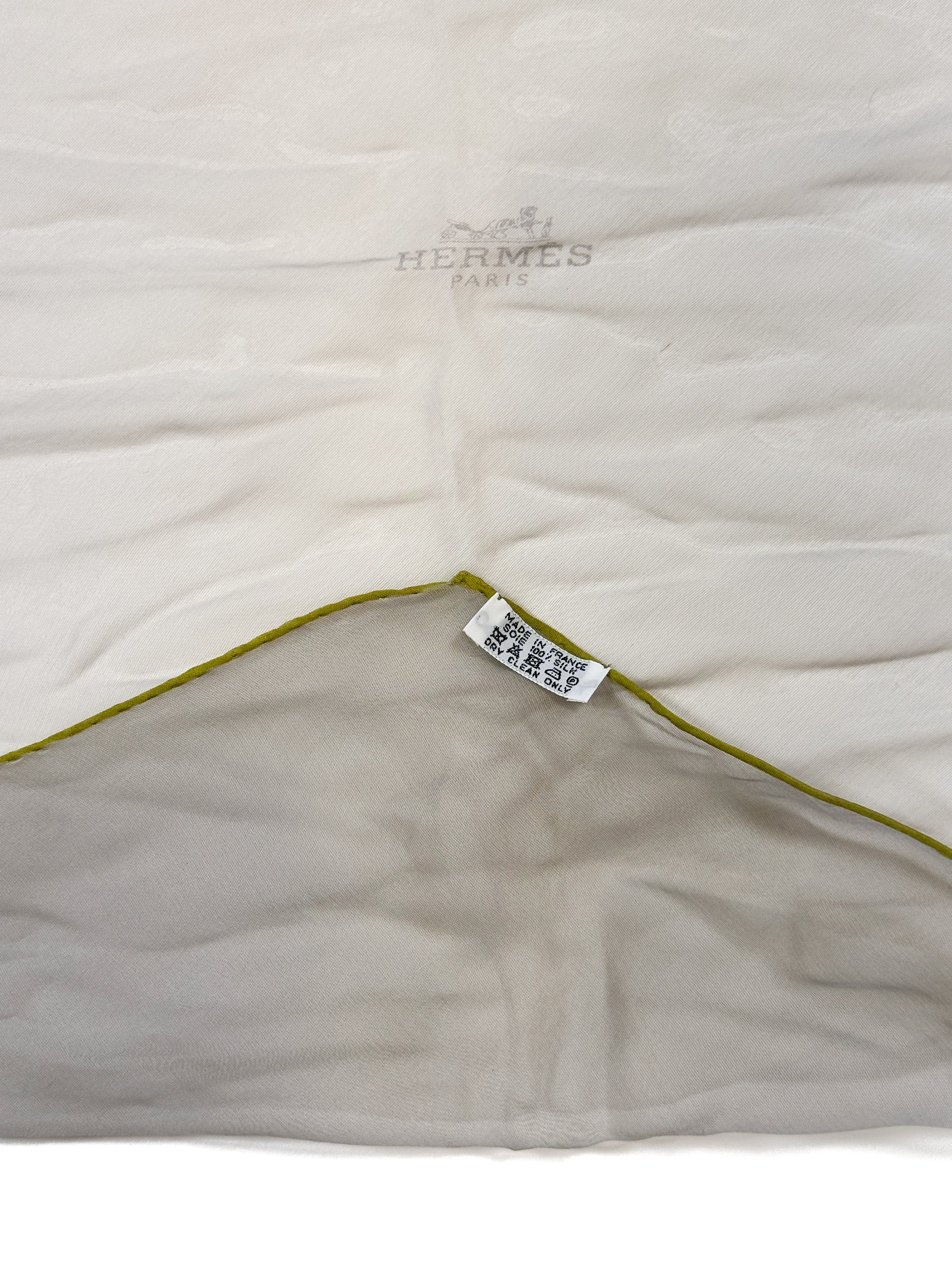 Hermès Duc Carriage Changeant Mousseline Losange