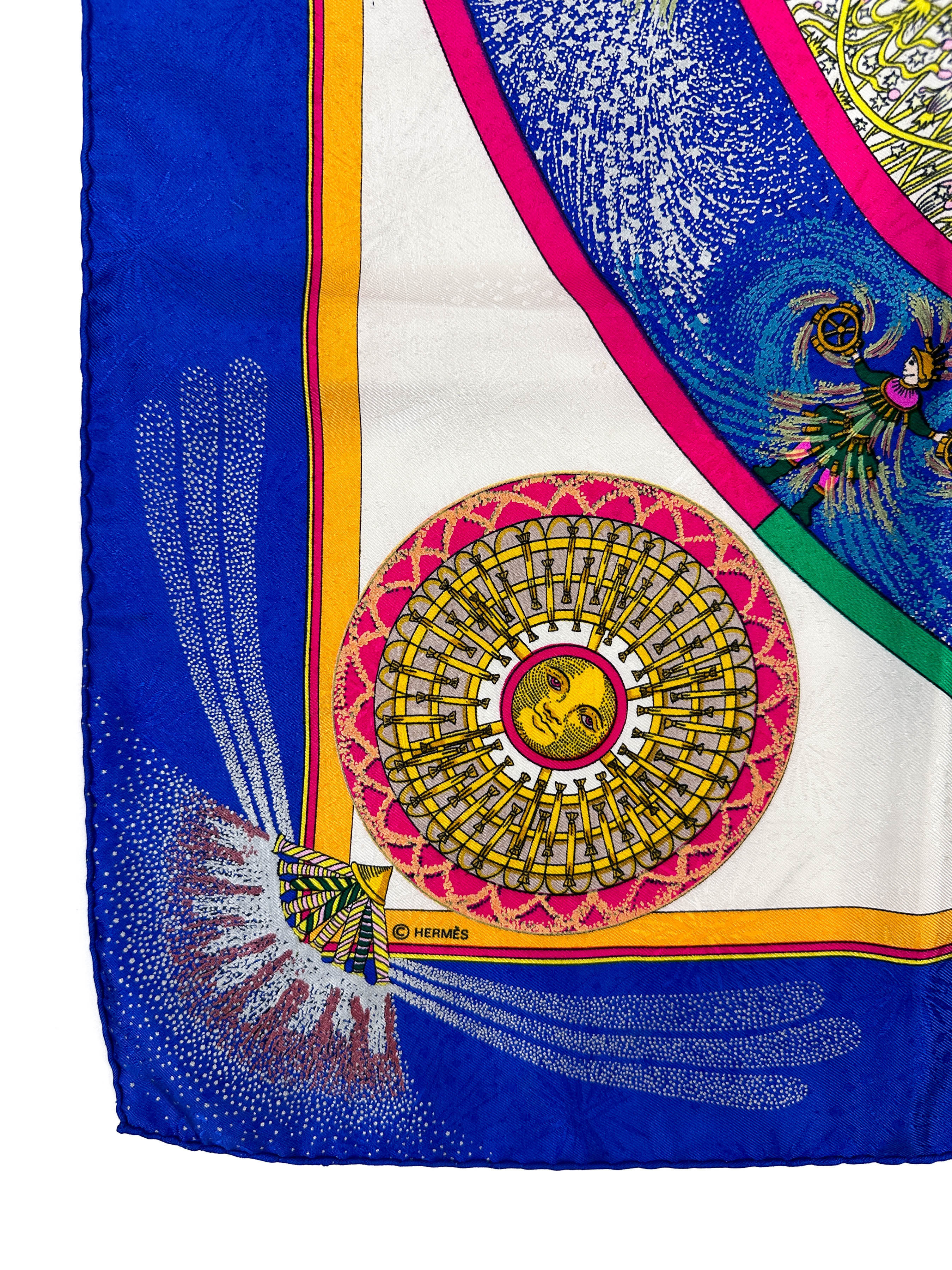 Hermès Feux d'Artifice Jacquard 90