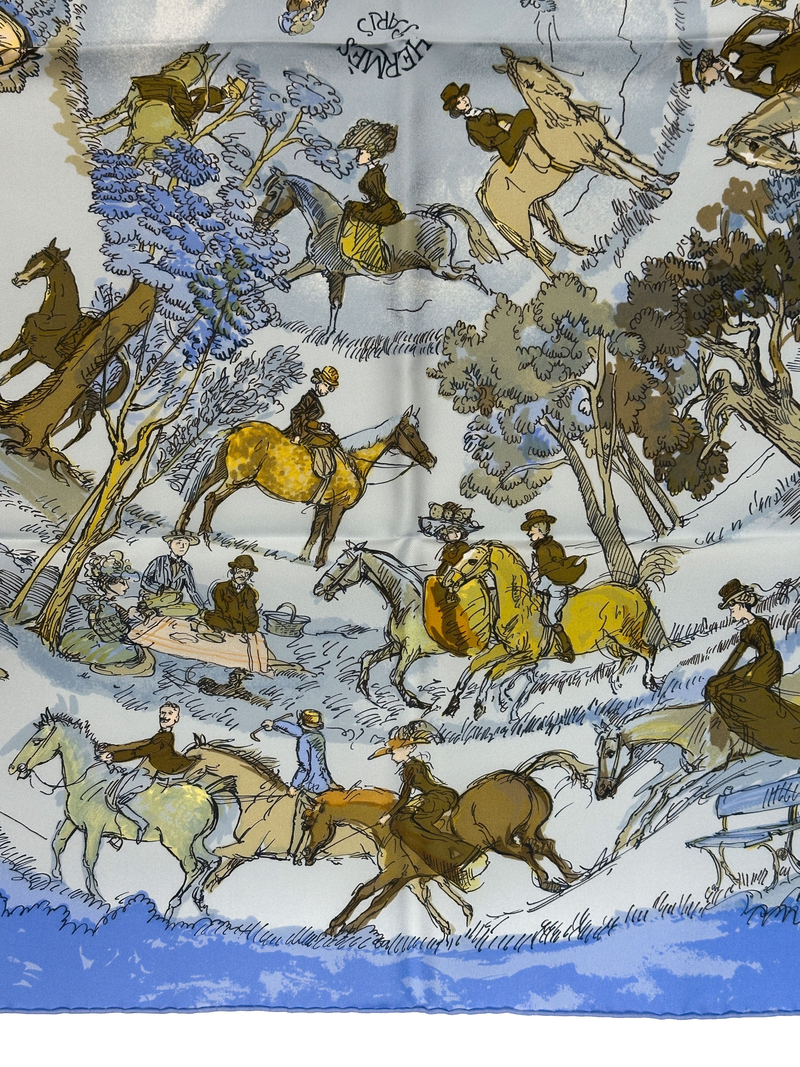 Hermès Les Amazones II 90
