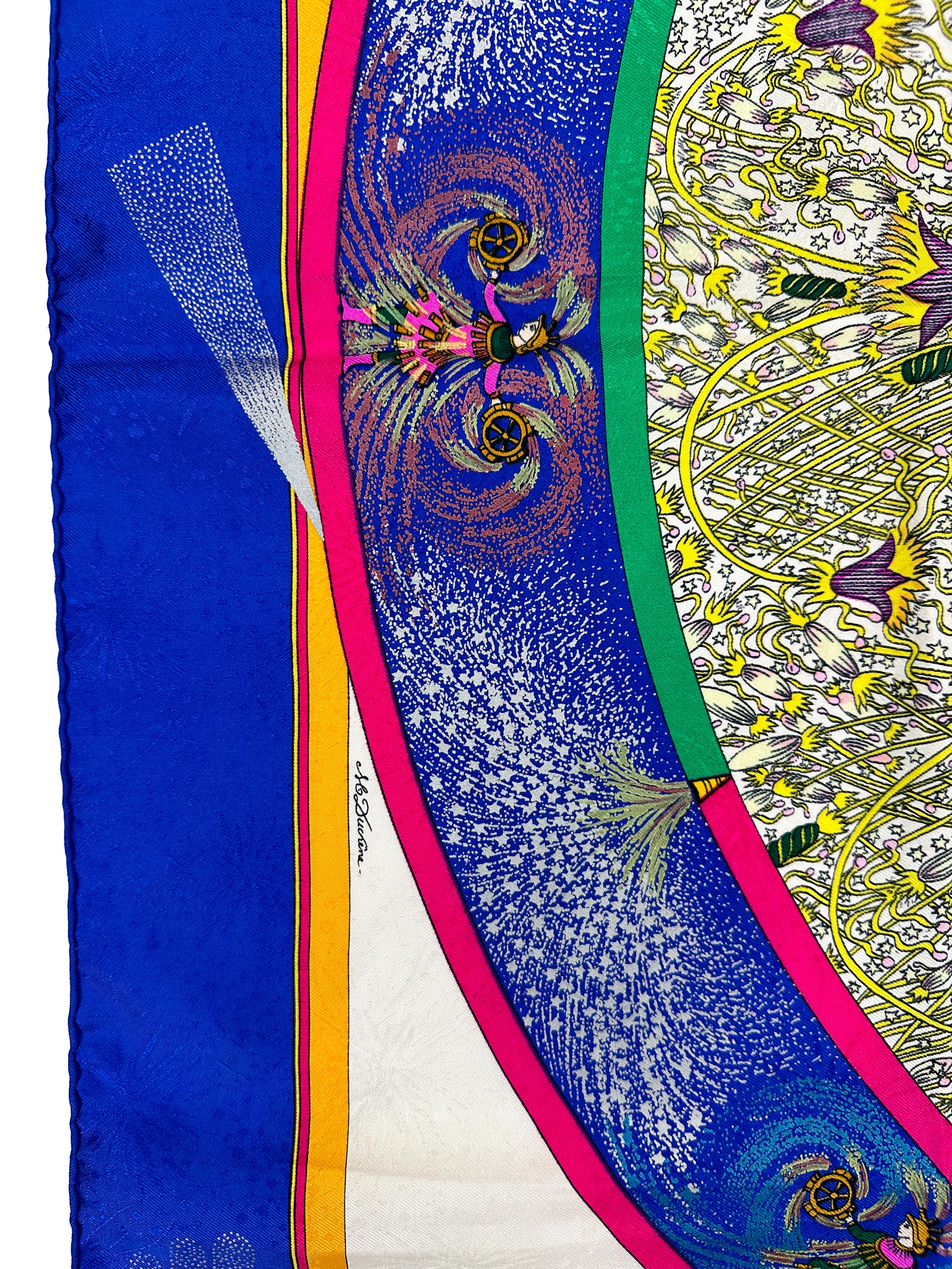 Hermès Feux d'Artifice Jacquard 90