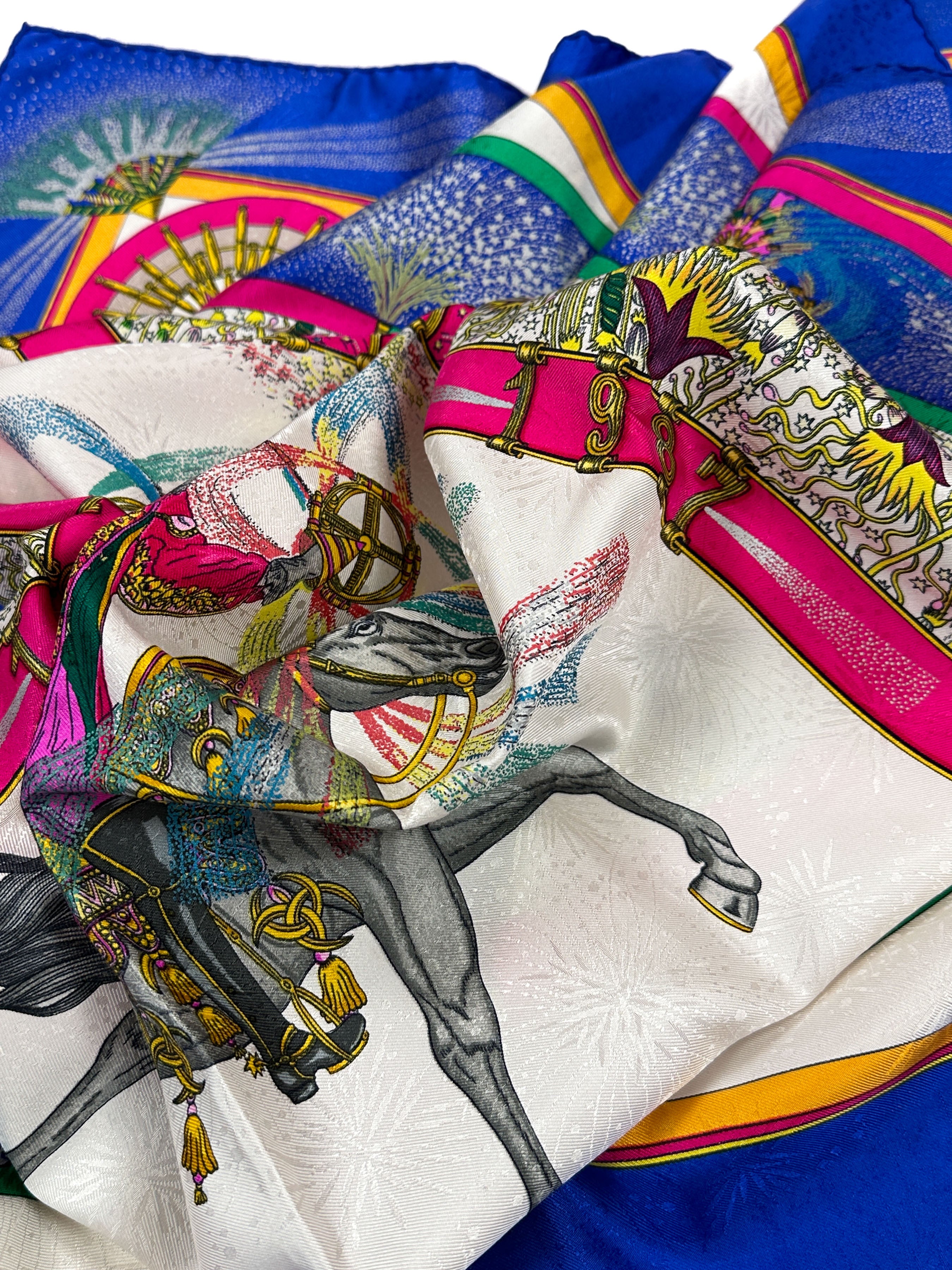 Hermès Feux d'Artifice Jacquard 90