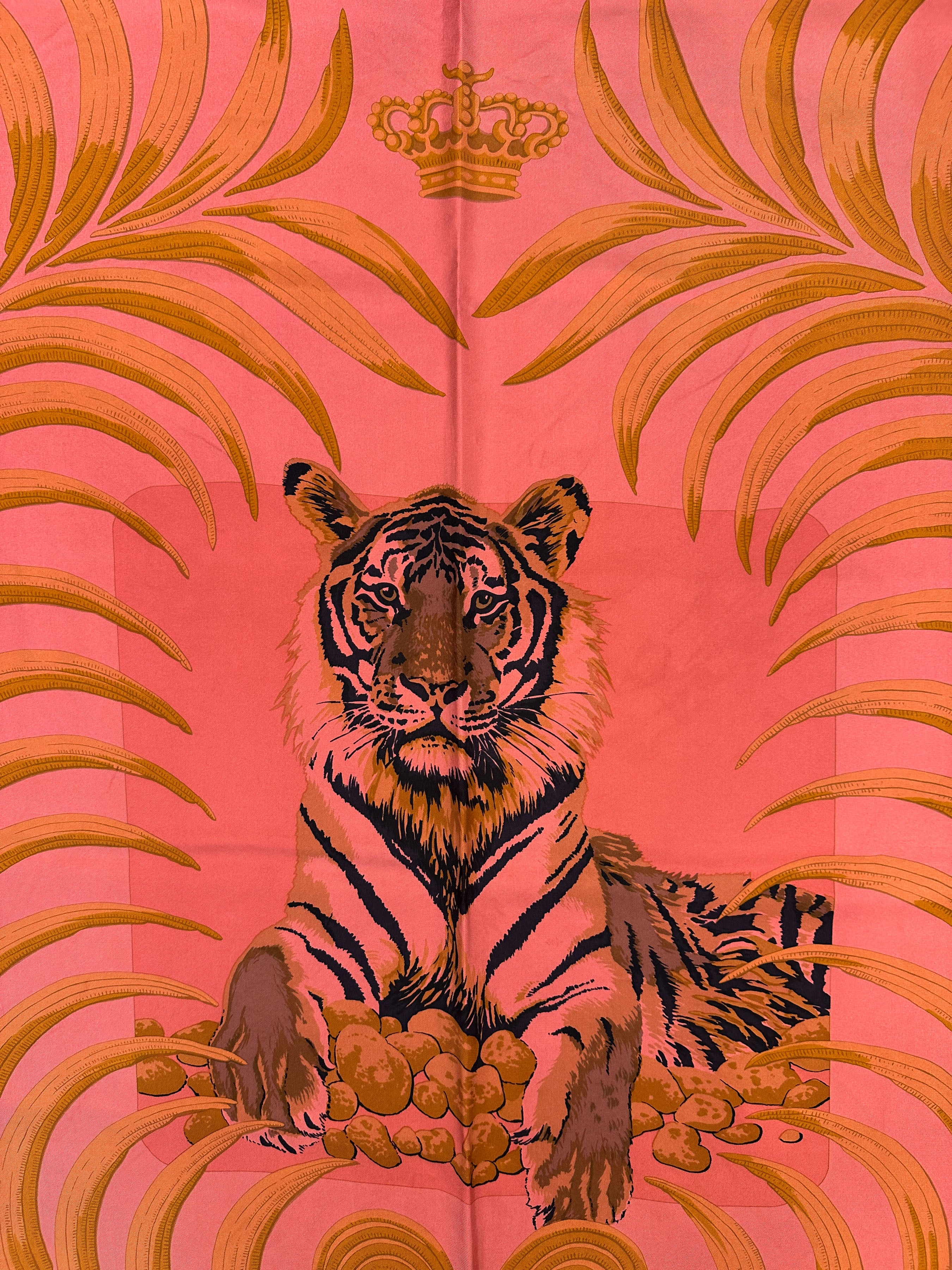 Hermès Tigre Royal Dip-Dye Silk 140